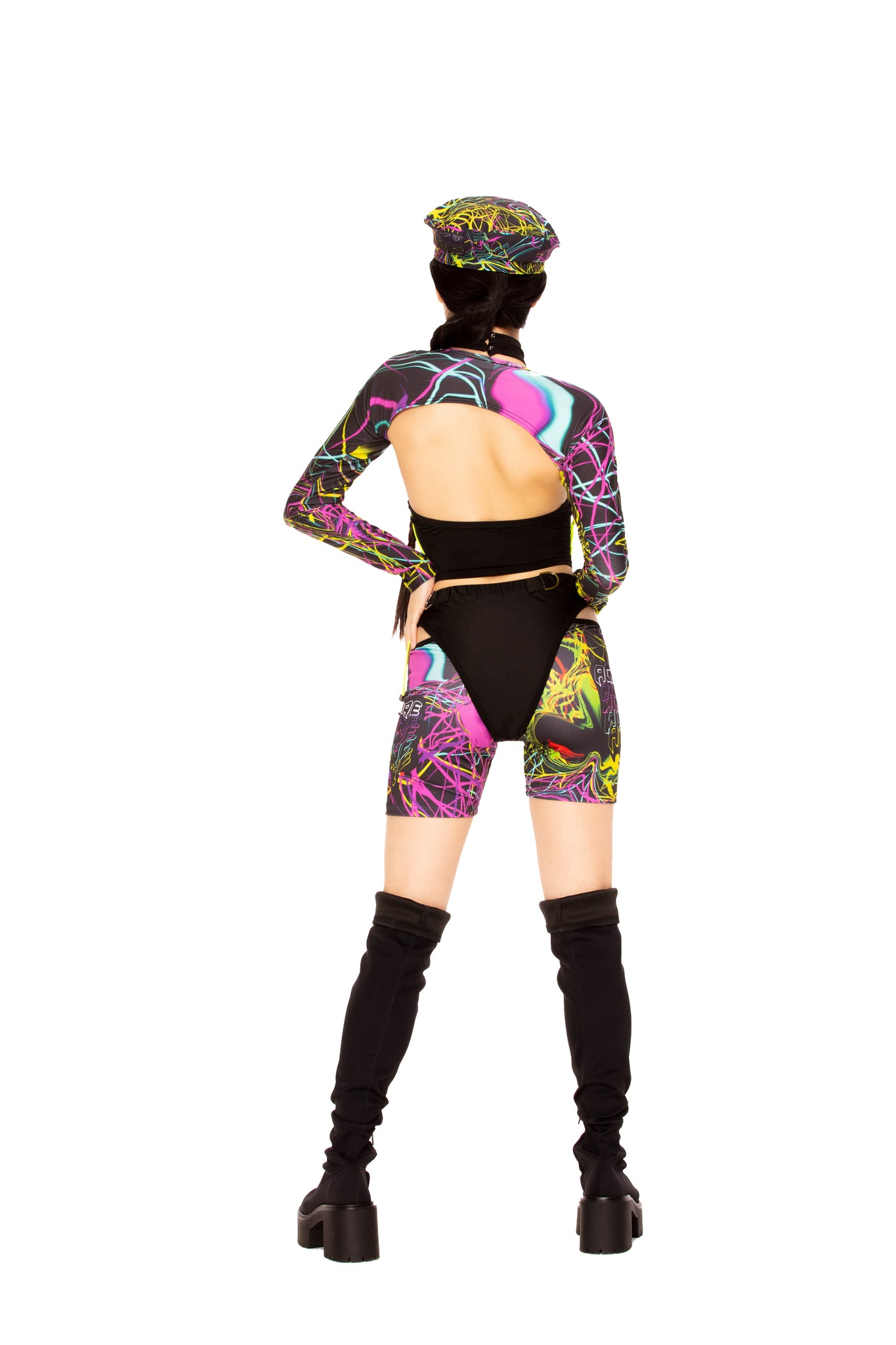 Acid Trip cycling panty shorts