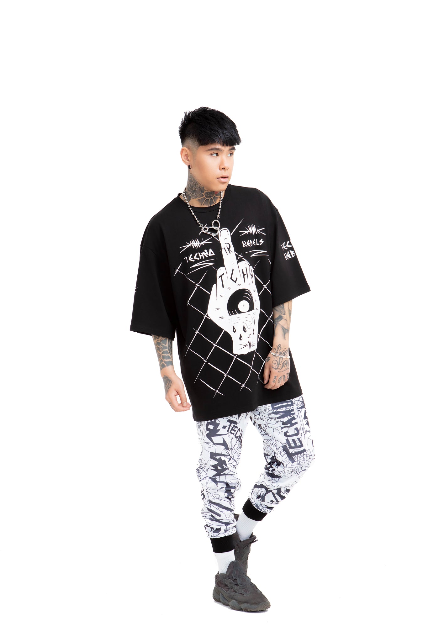 Techno Rebels Oversized Unisex T-shirt