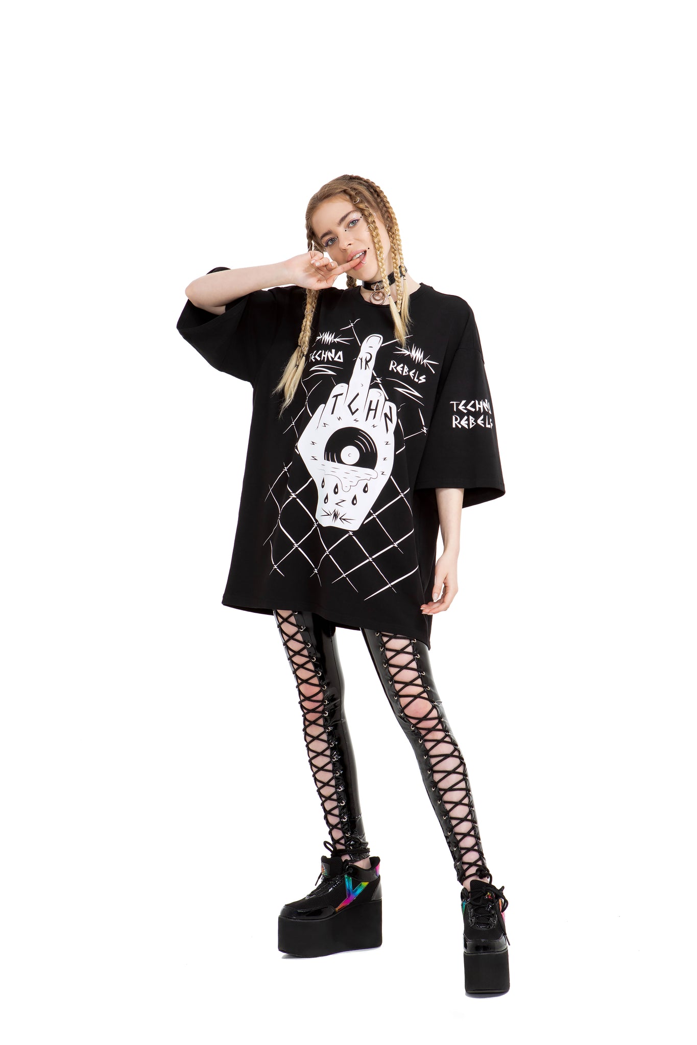 Techno Rebels Oversized Unisex T-shirt