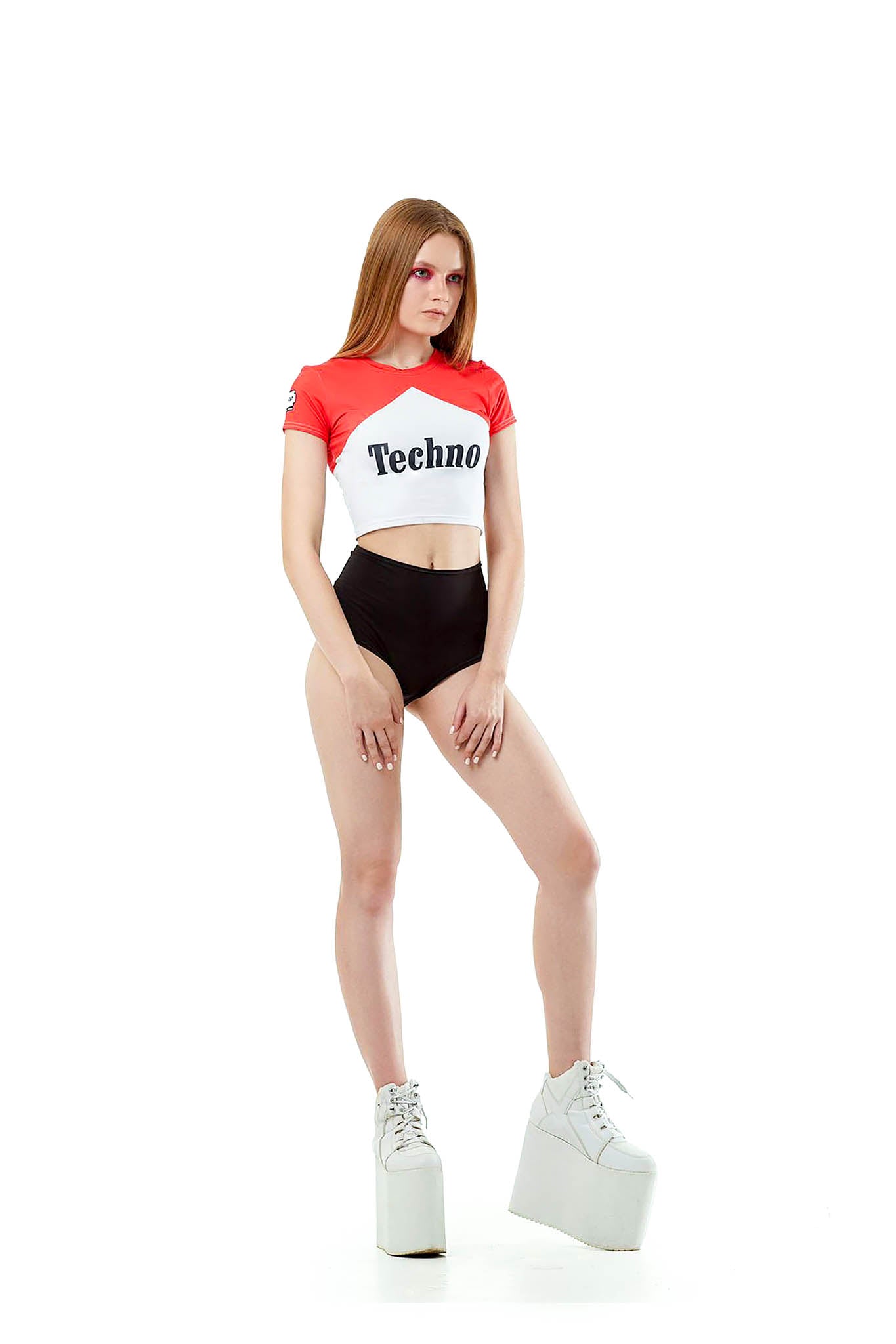 Techno heals - slim top