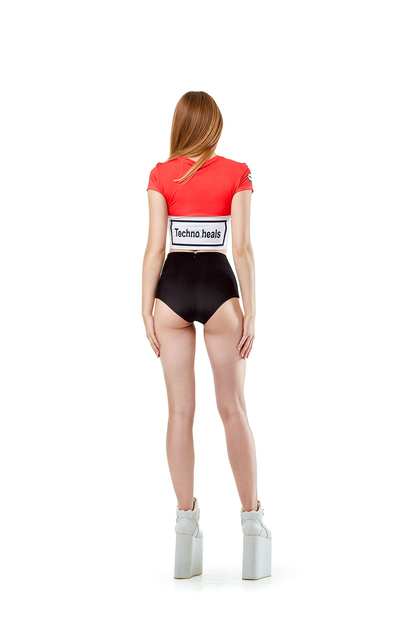 Techno heals - slim top