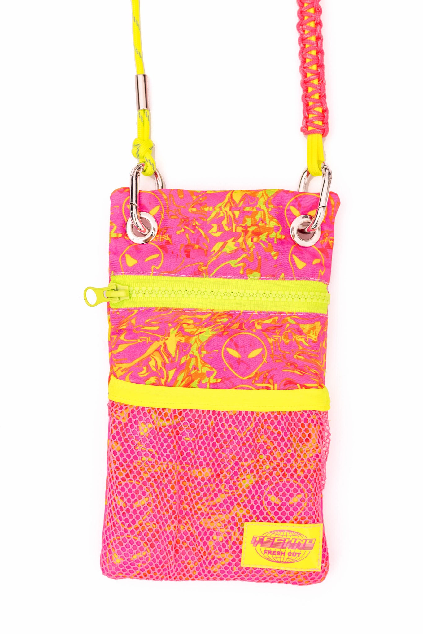 Rosa Alien-Handytasche