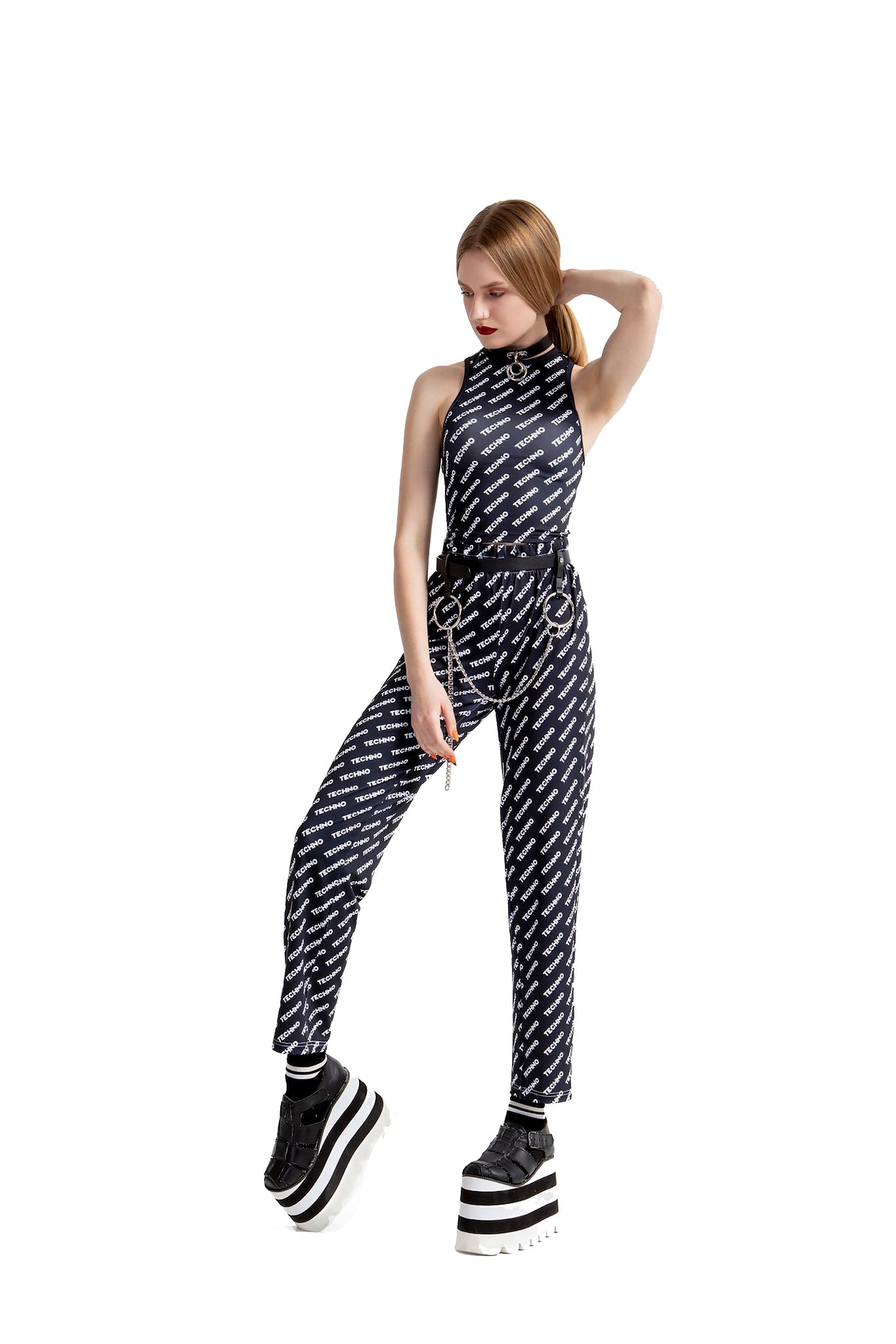 Techno - Ankle-length trousers