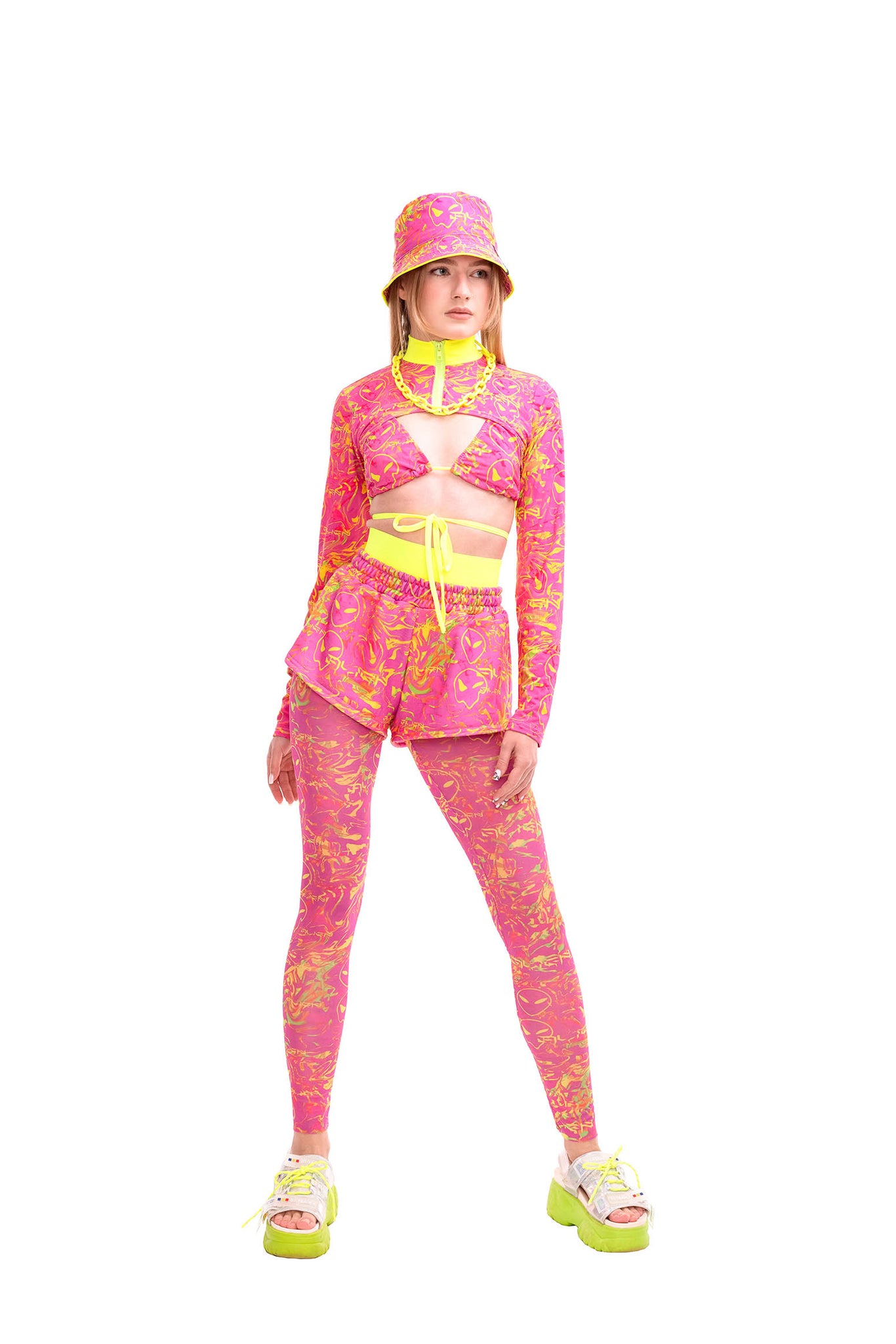 Pink Alien - Shrug