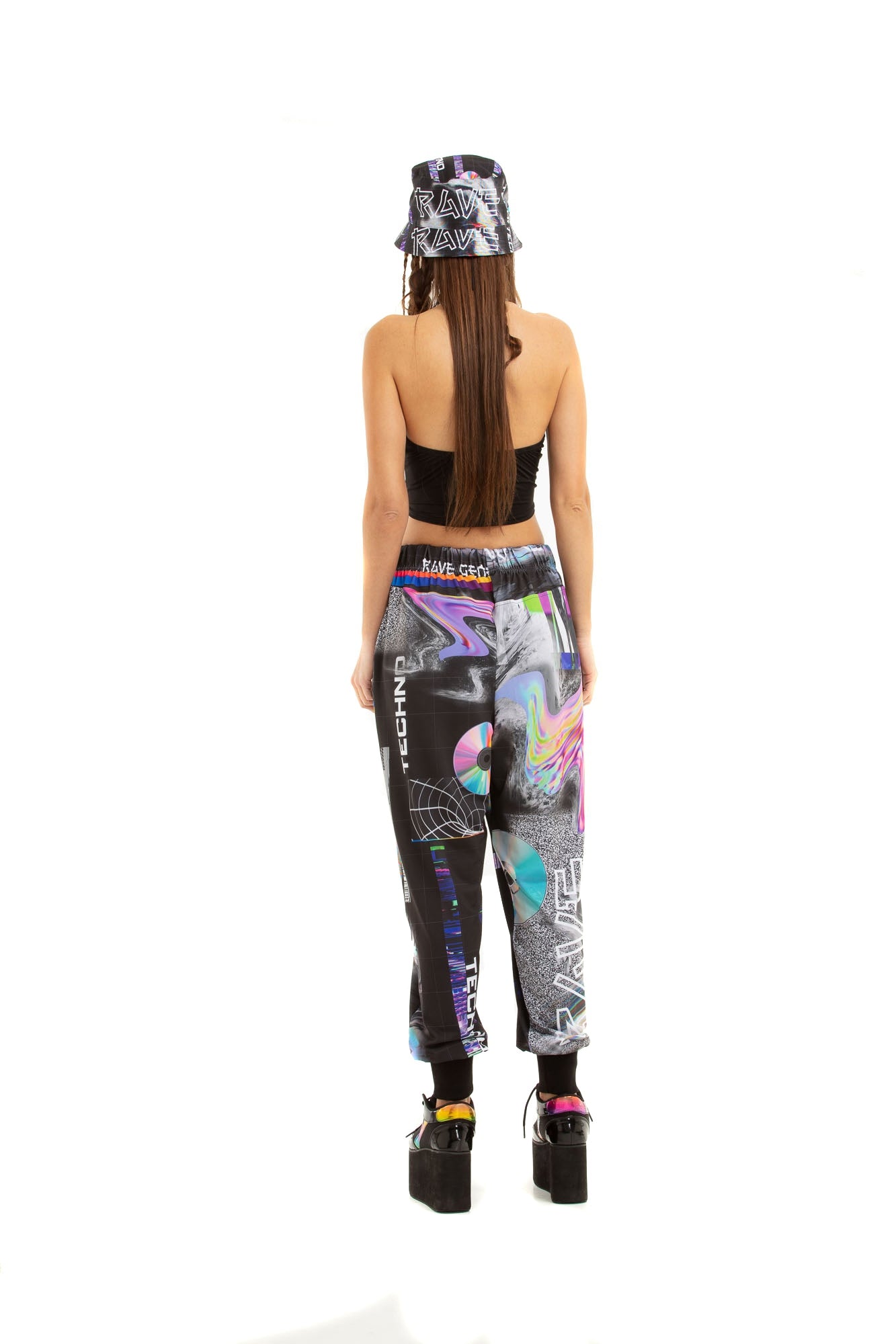 RAVE TV ZIP - up trousers