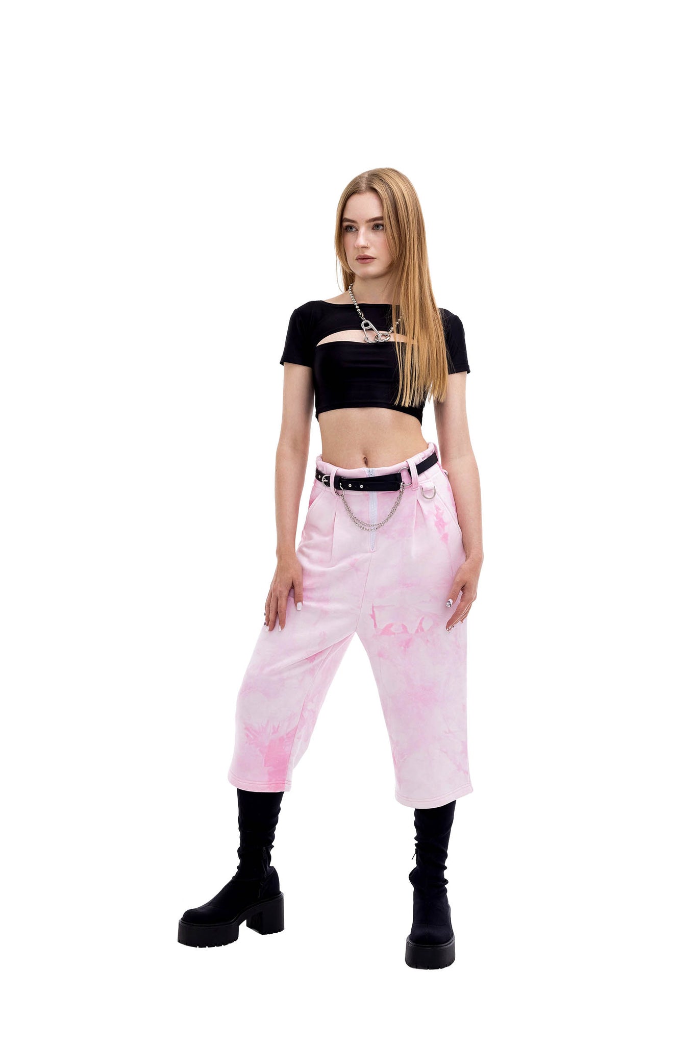 Black - Slit Top