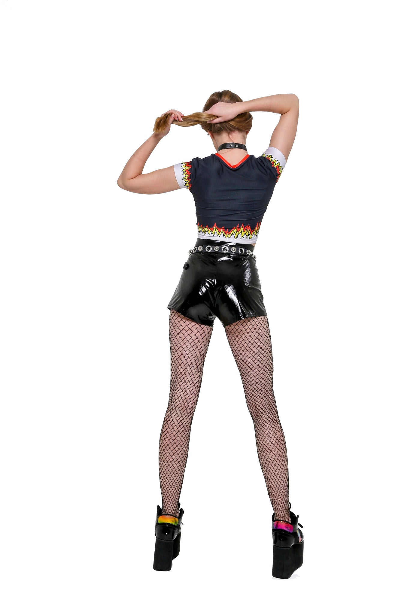Fire Techno - slim top