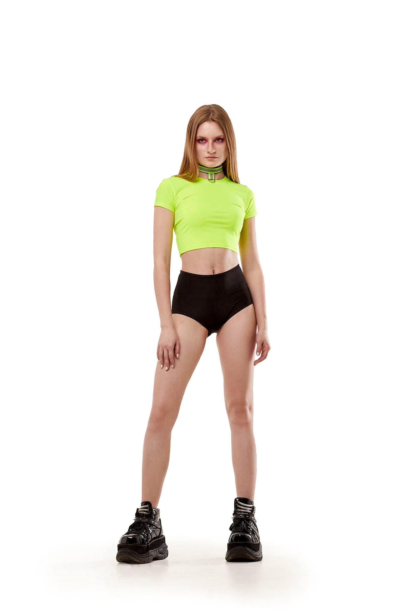 Basic - Neon Yellow - slim top