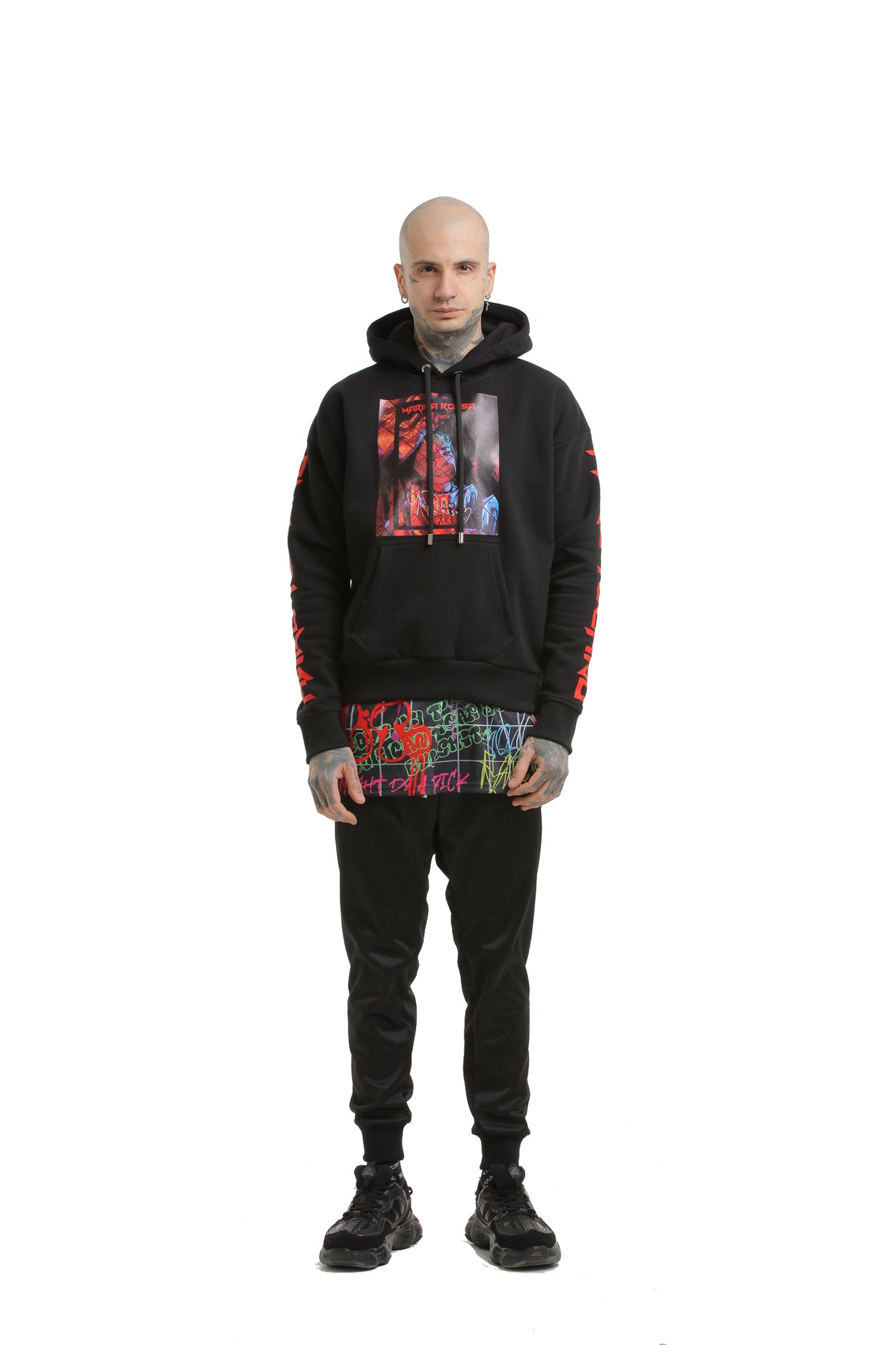Hard Techno/Marika Rossa regular Hoodie