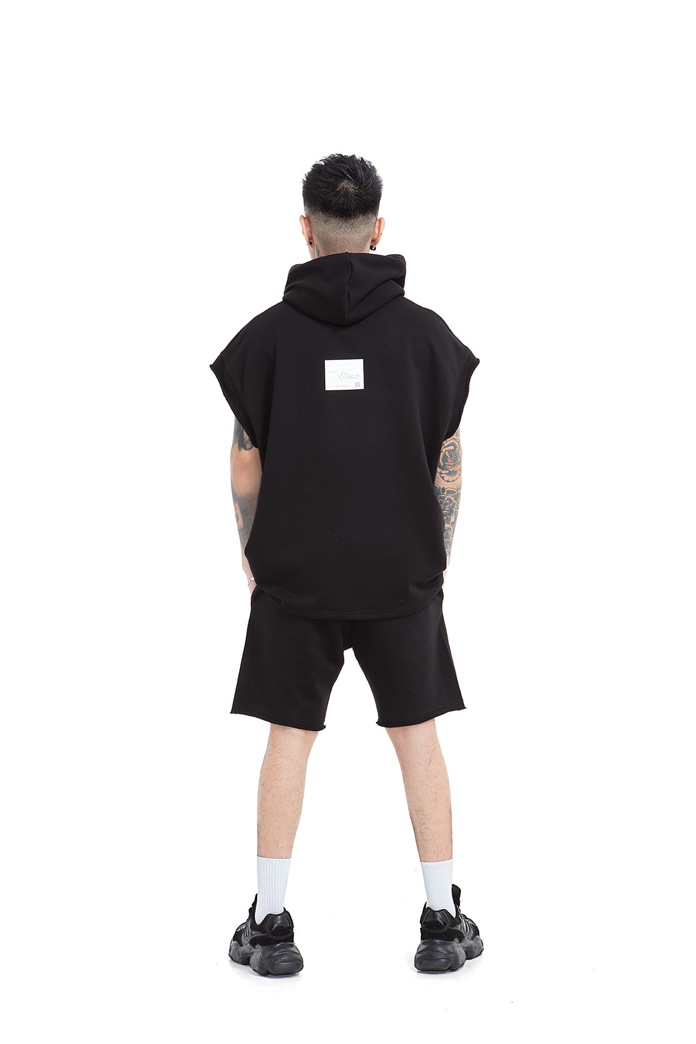 Techno Relaxed Unisex Hooded Vest