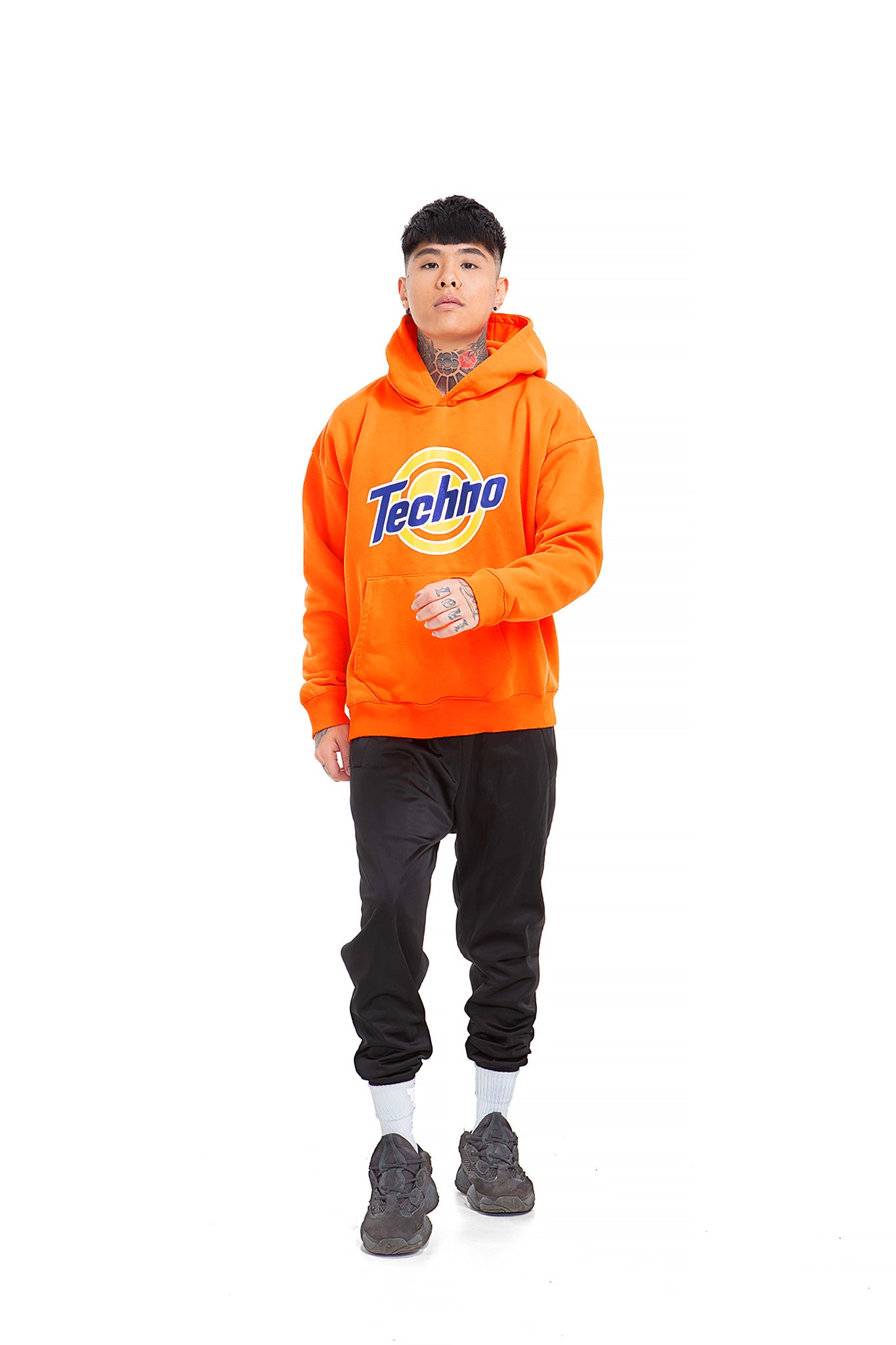 Techno Powder Unisex Regular fit Hoodie