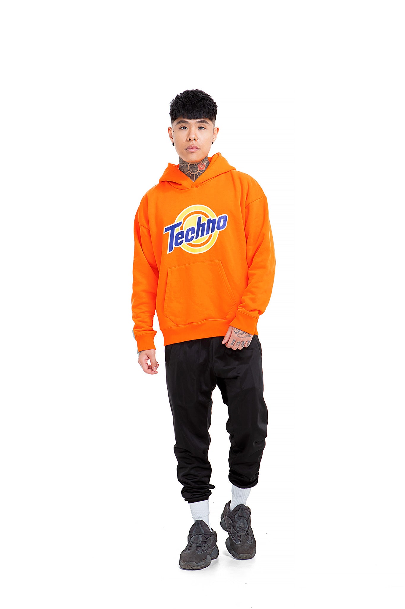 Techno Powder Unisex Regular fit Hoodie
