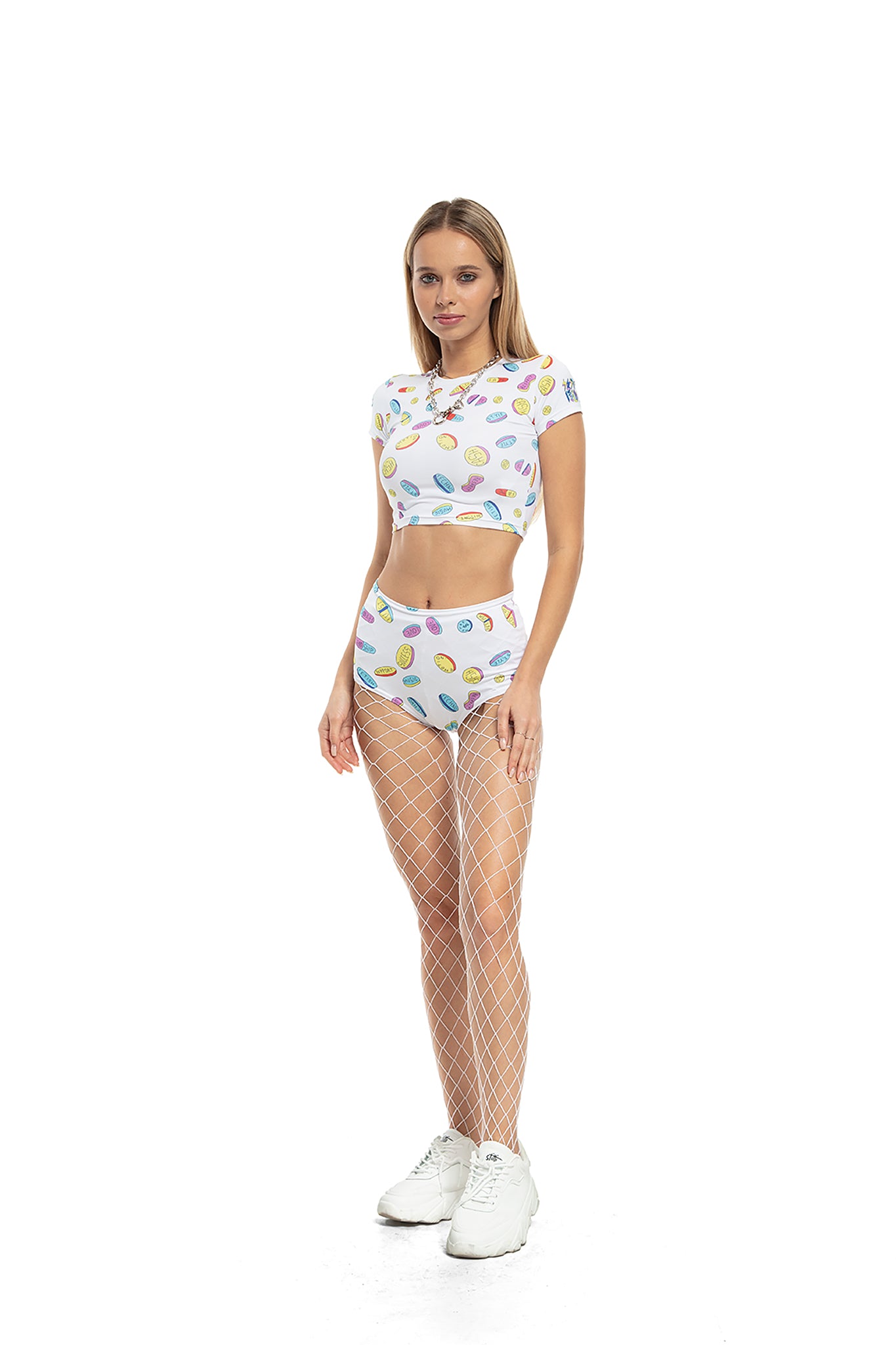 Pills White - hot pants
