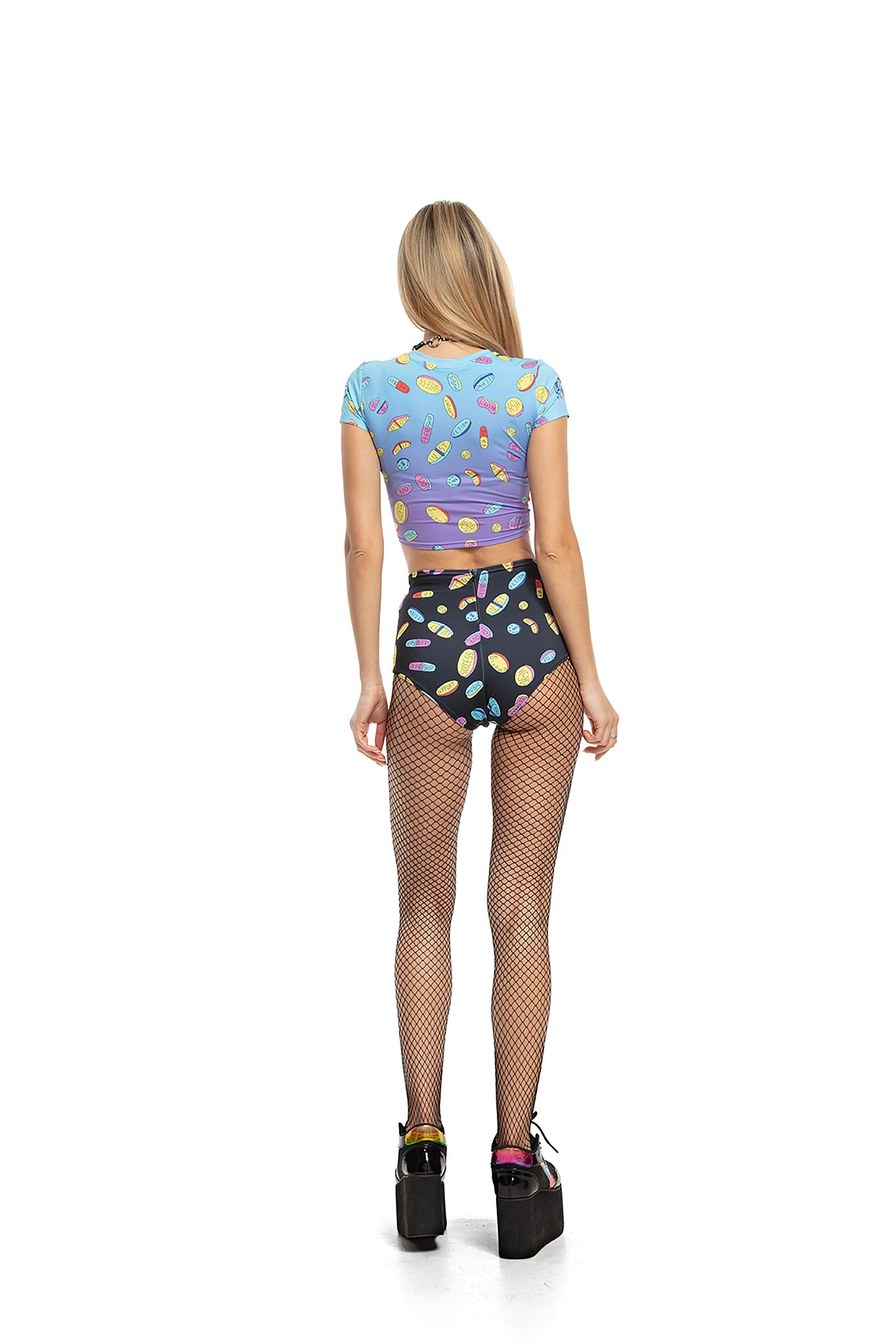 Pills Black - hot pants