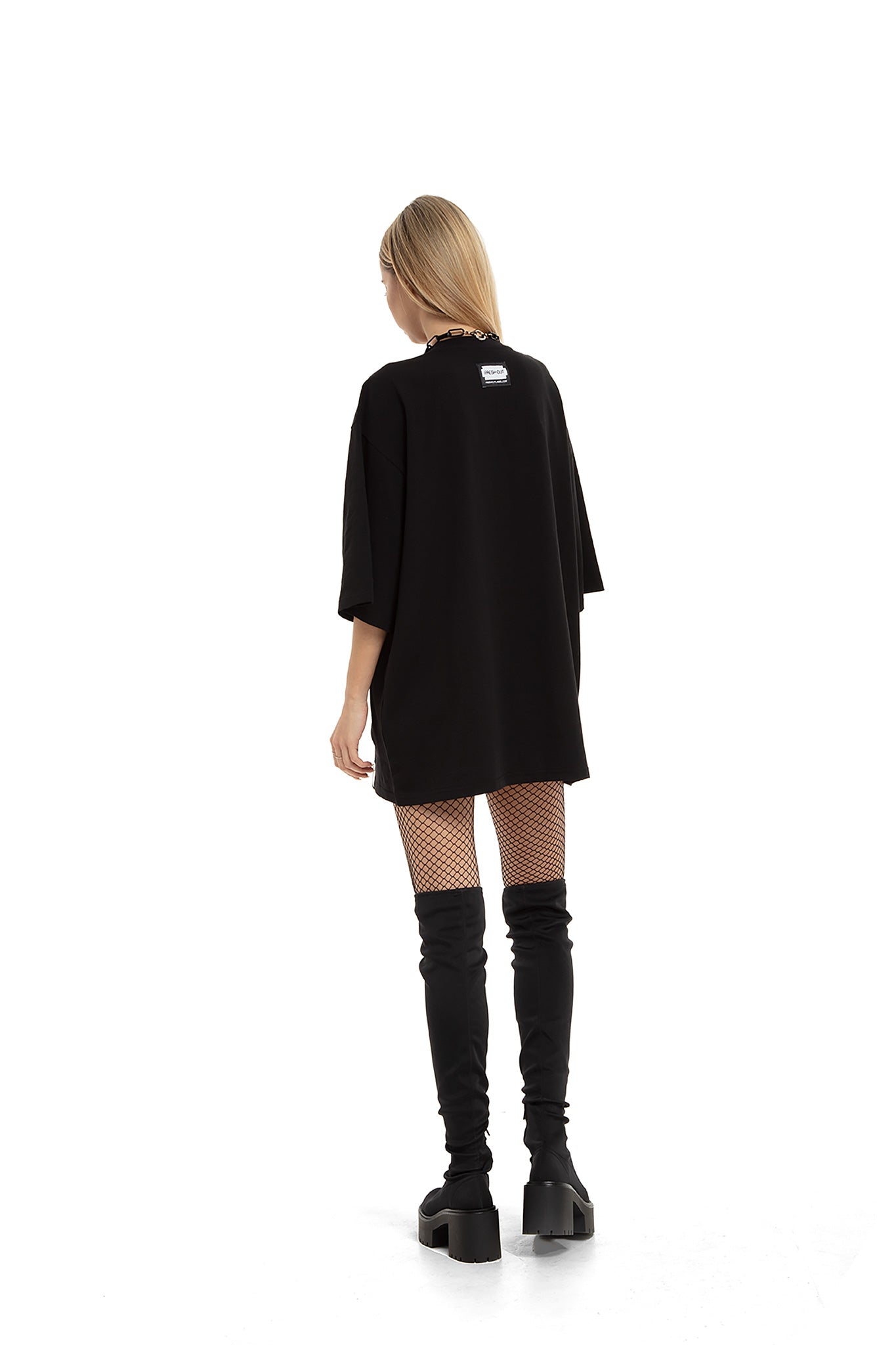 Long sleeve Oversized T-shirt with pocket