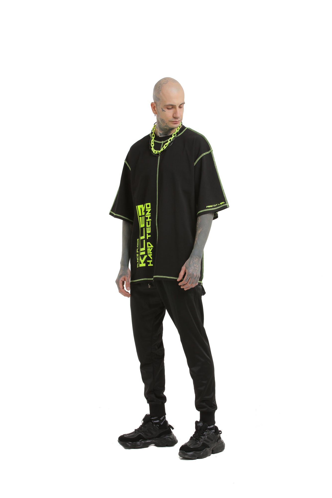 Dancefloor killer oversized unisex T-shirt