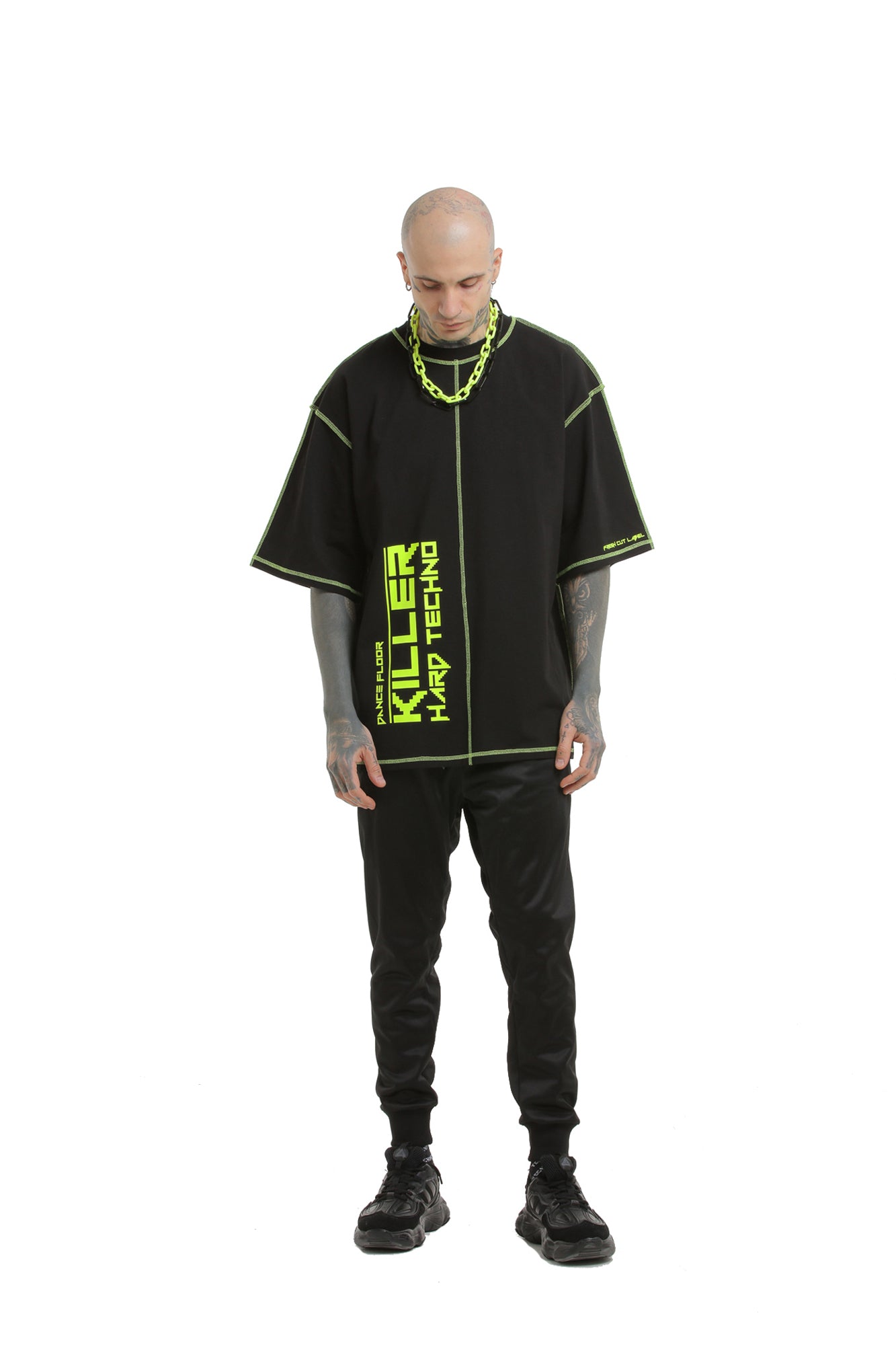 Dancefloor killer oversized unisex T-shirt