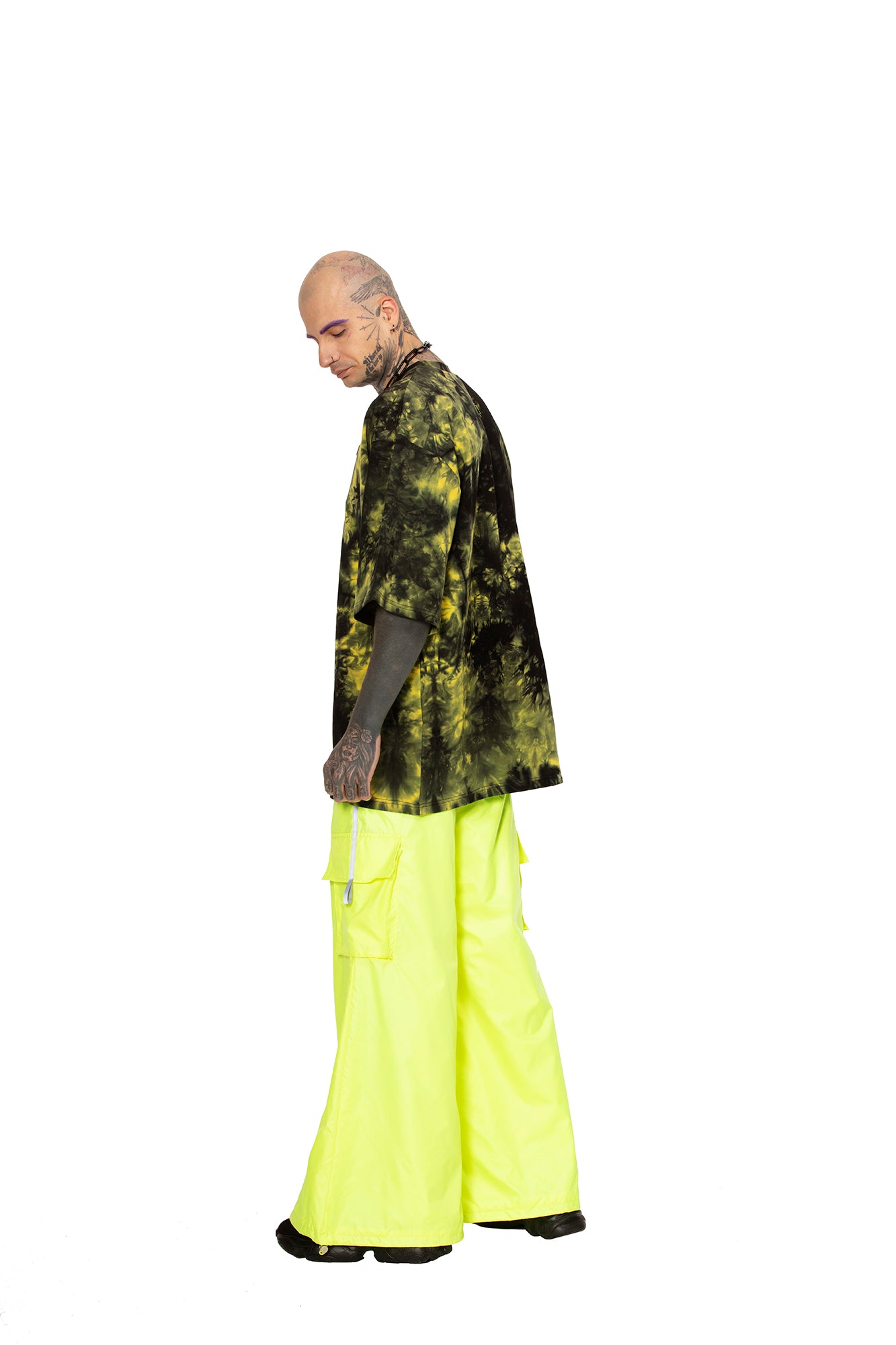 Flare Pants Neon Yellow