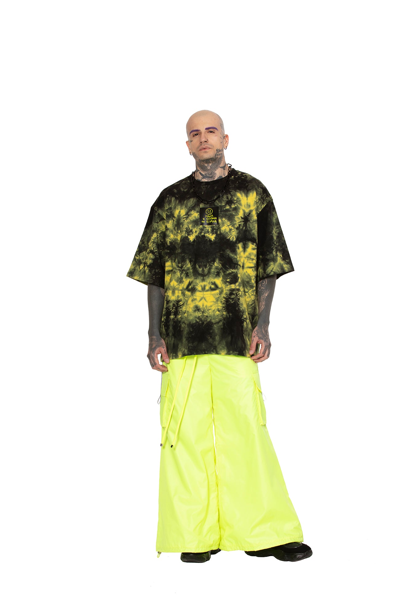 Flare Pants Neon Yellow