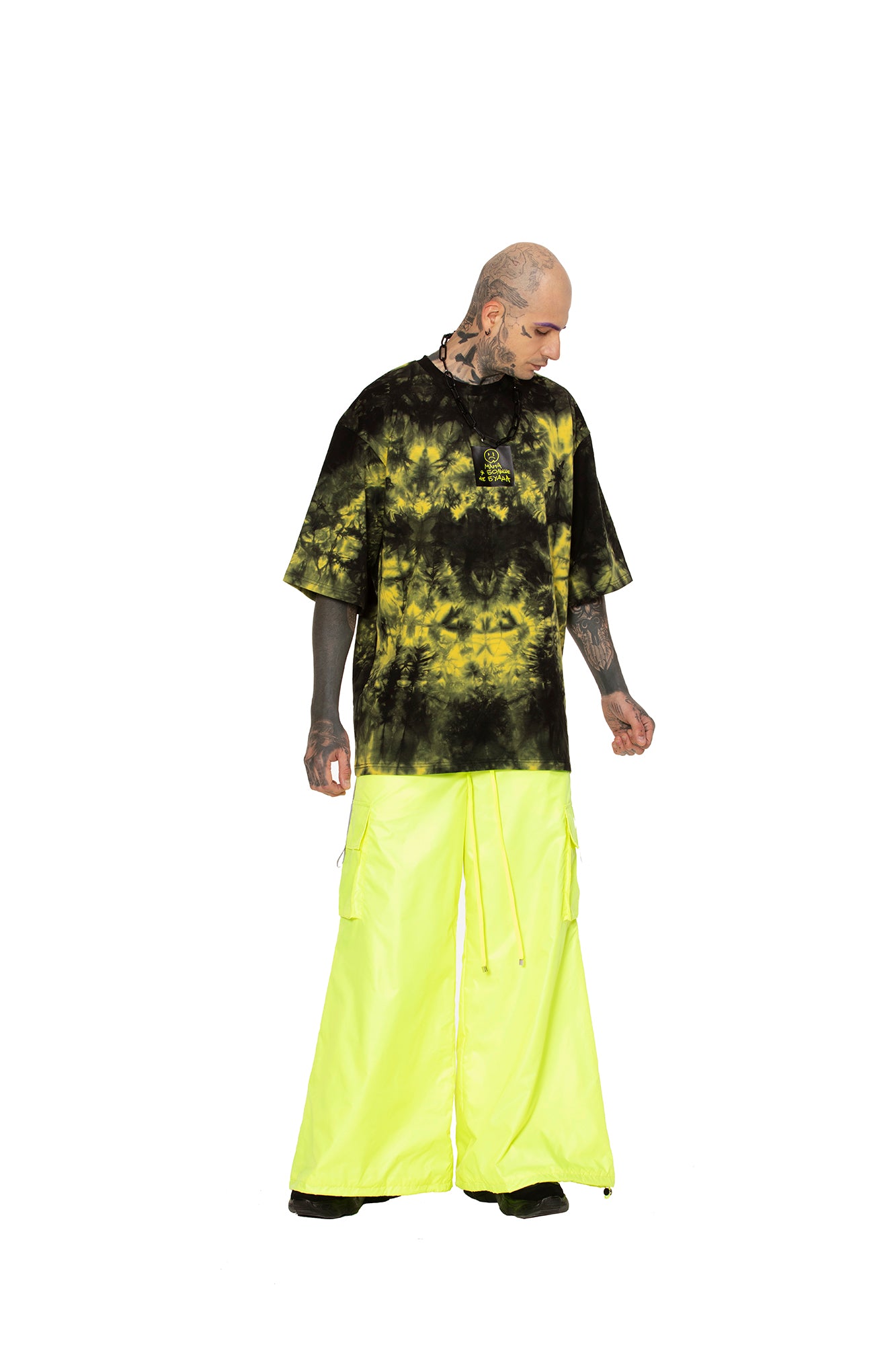 Flare Pants Neon Yellow
