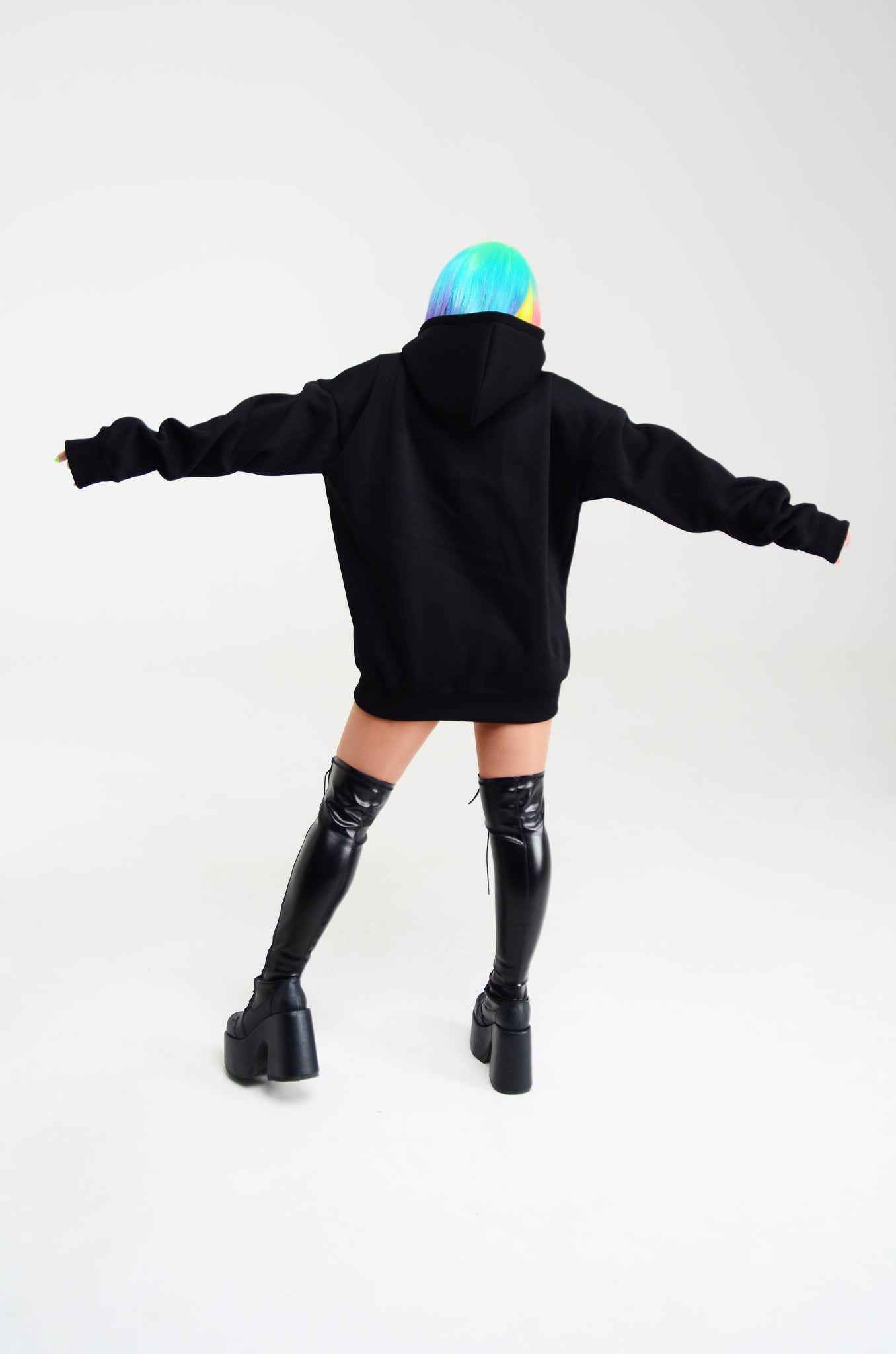 Fire Techno Unisex Regular fit Hoodie