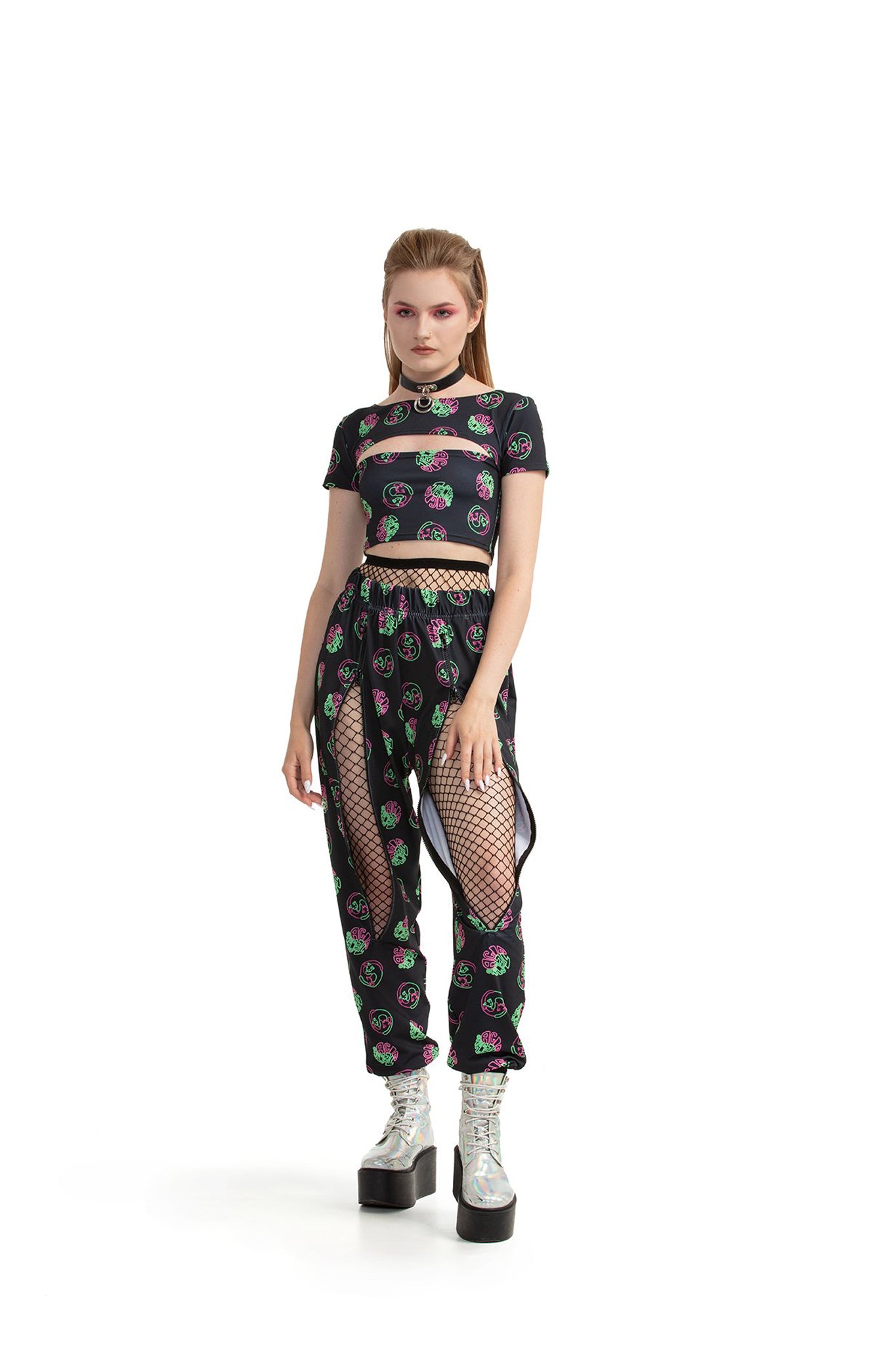 Acid Kittens - ZIP-up trousers