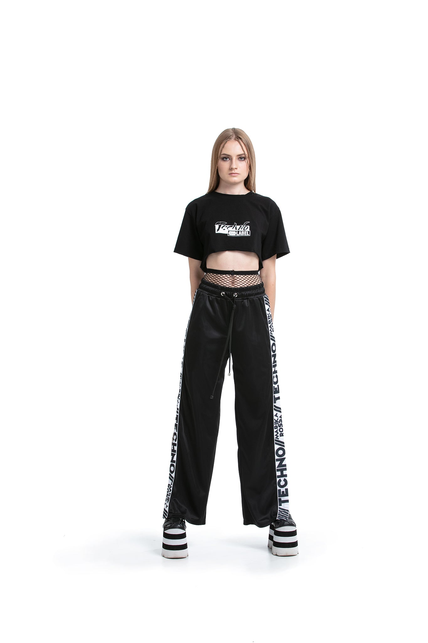 Marika Rossa TECHNO - Side-snapped trousers