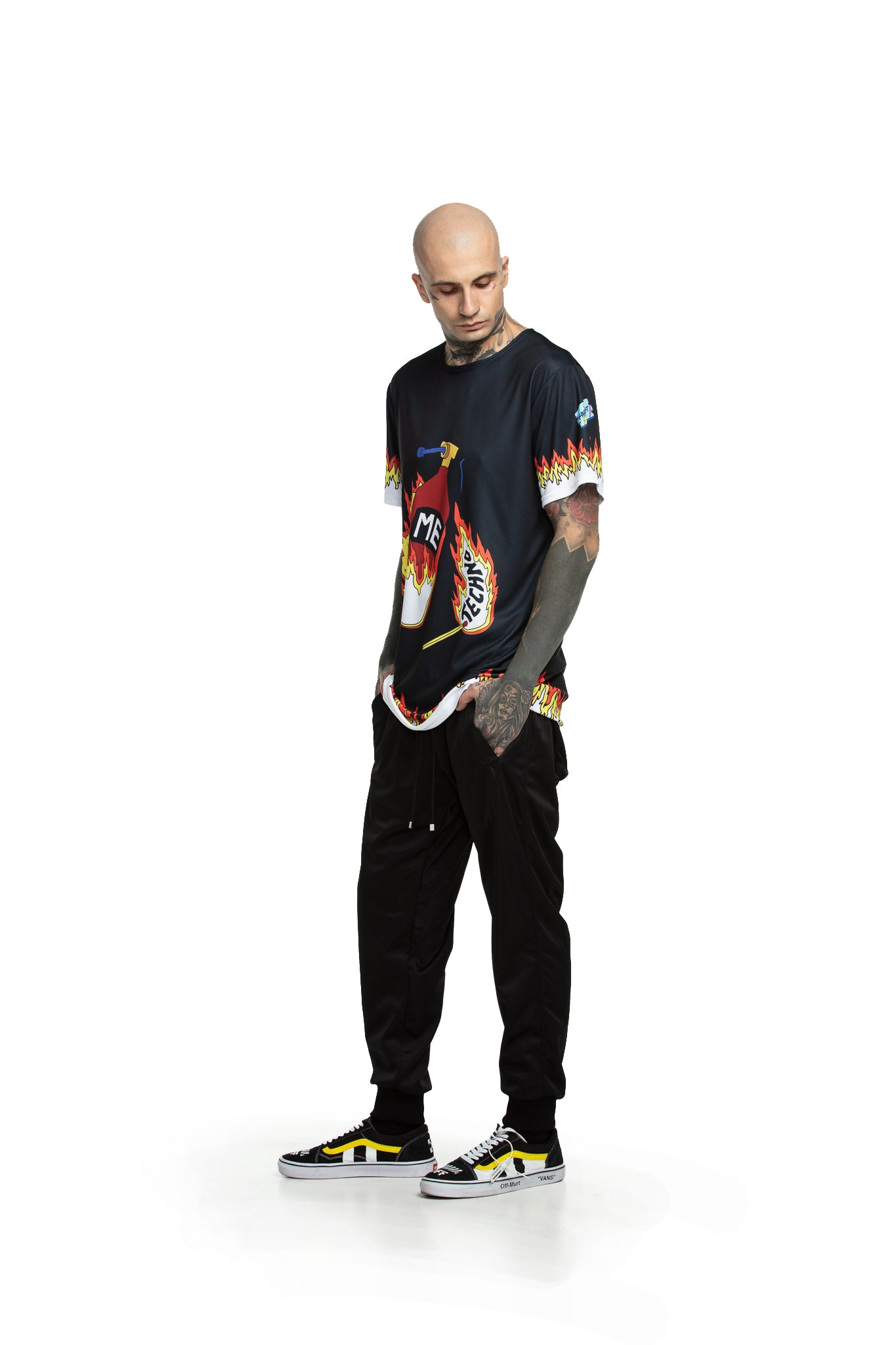 Techno Extinguisher - oversized T-shirt