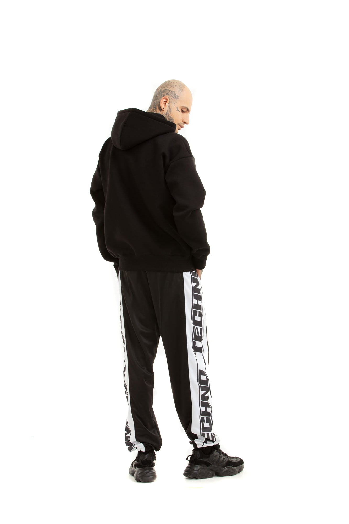 Fire Techno Unisex Regular fit Hoodie
