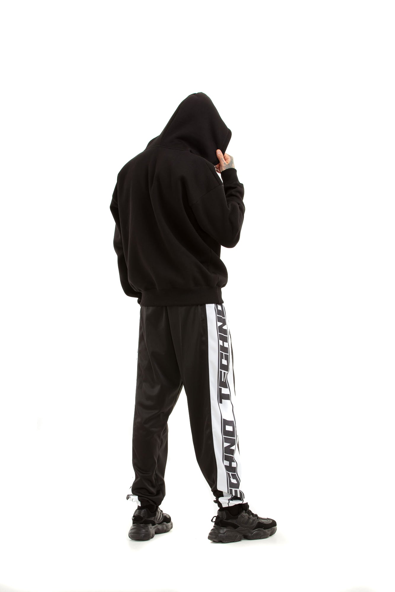 Fire Techno Unisex Regular fit Hoodie