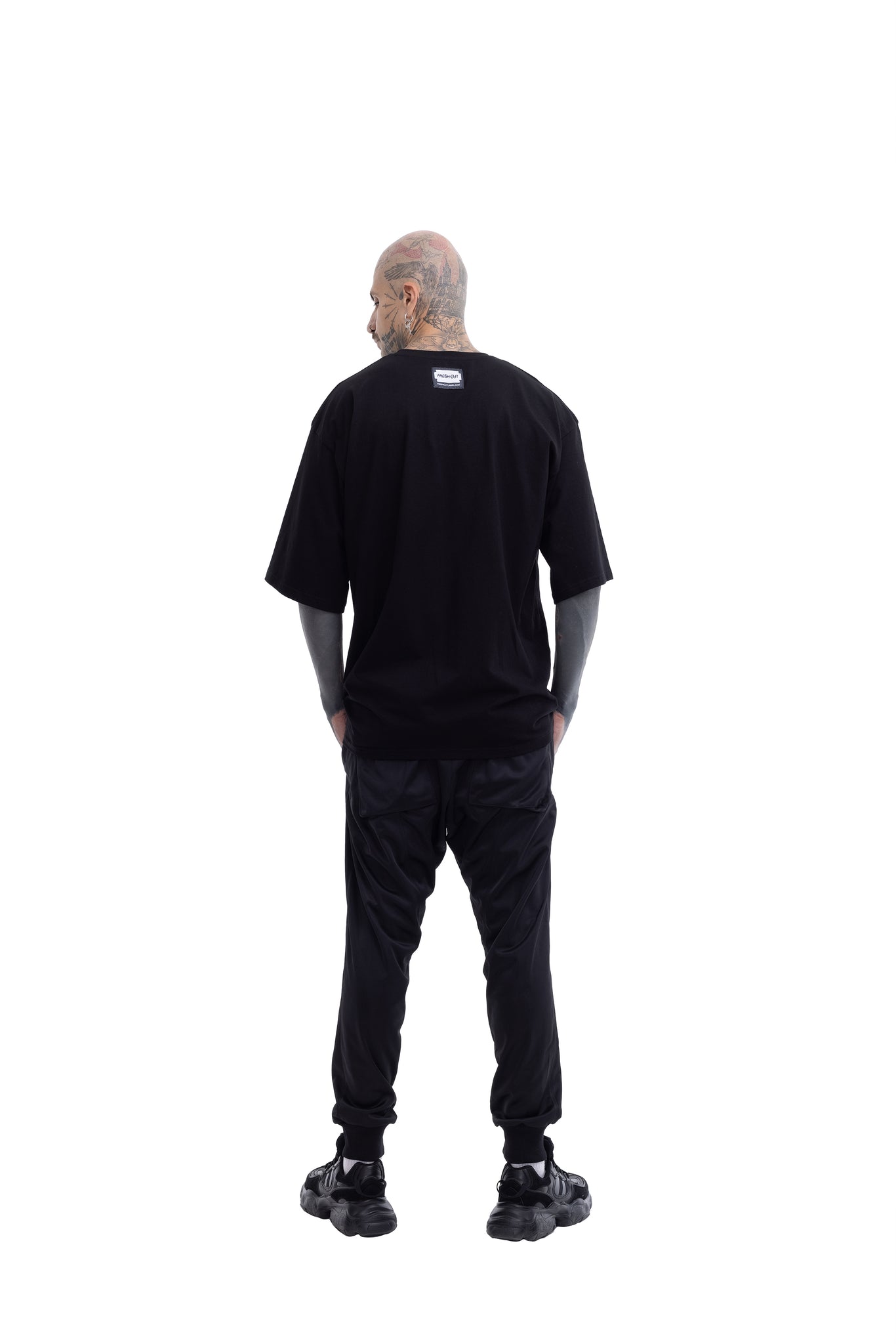 Rave Unisex Oversized T-shirt with reflective details