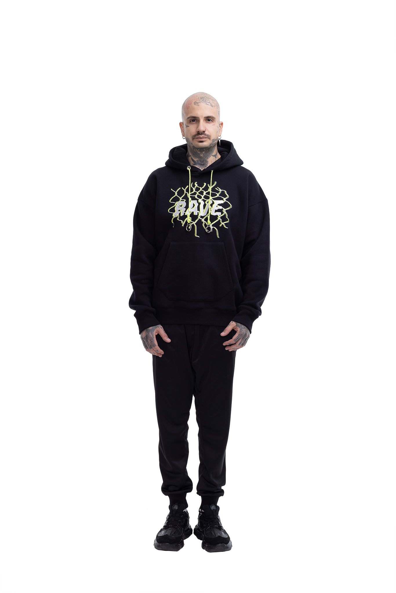 Rave Hoodie with reflective details