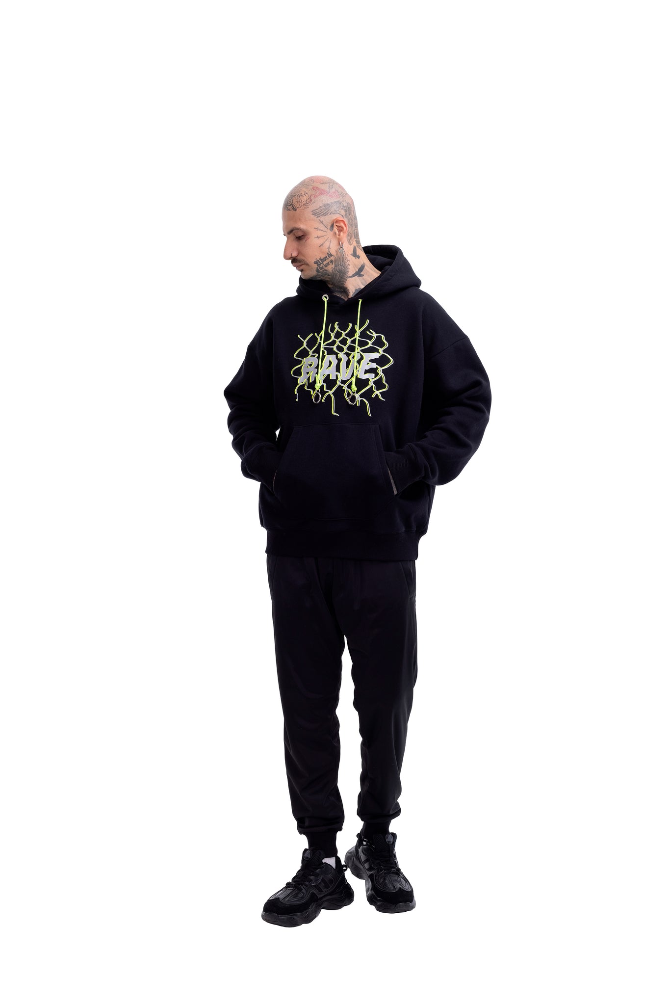 Rave Hoodie with reflective details