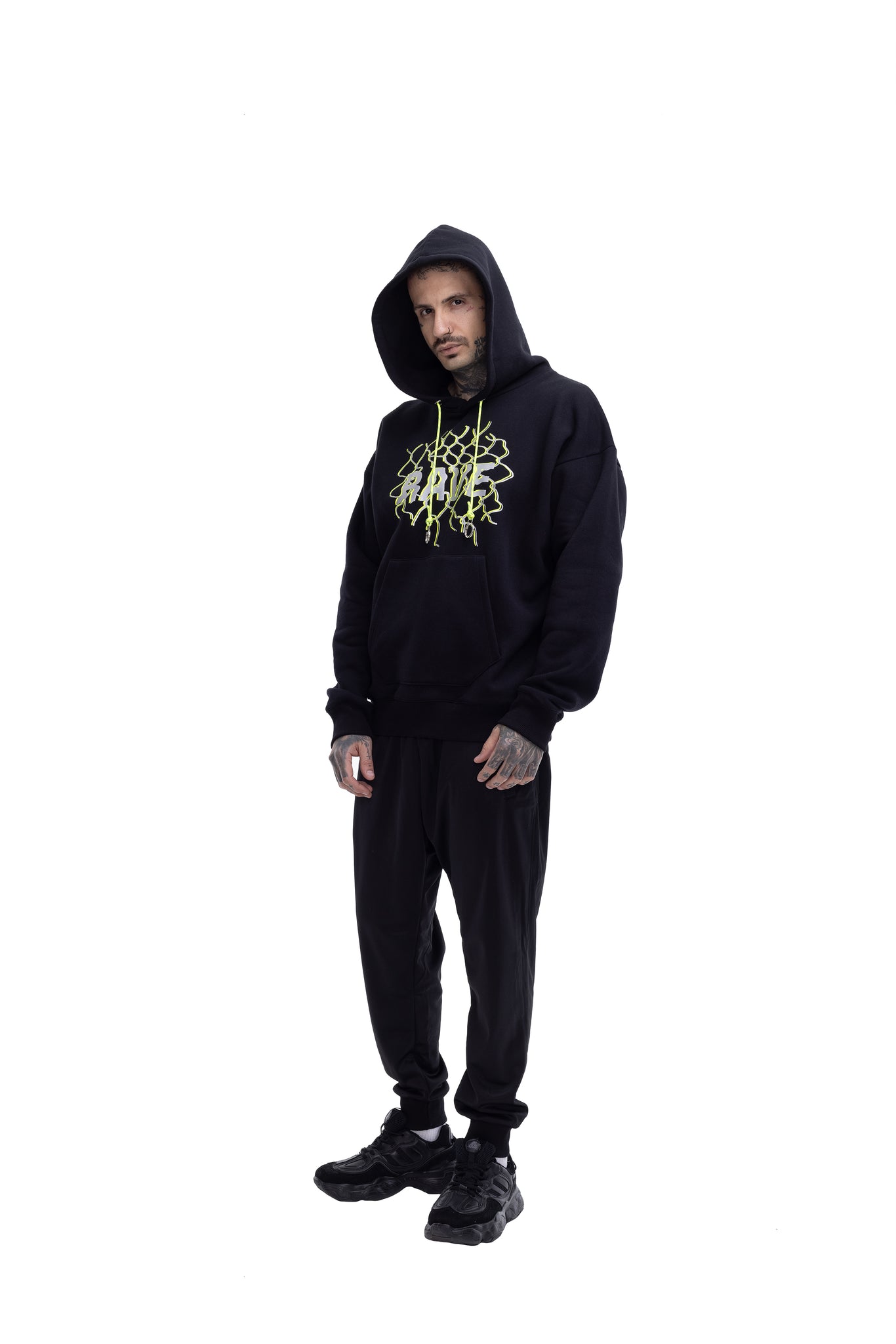 Rave Hoodie with reflective details