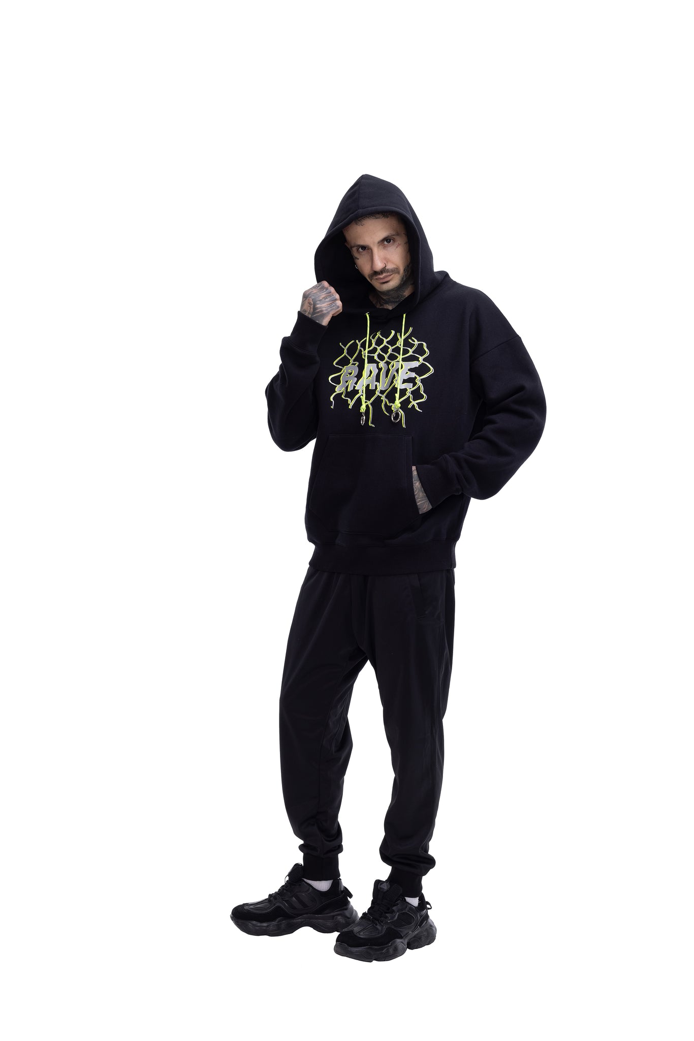 Rave Hoodie with reflective details