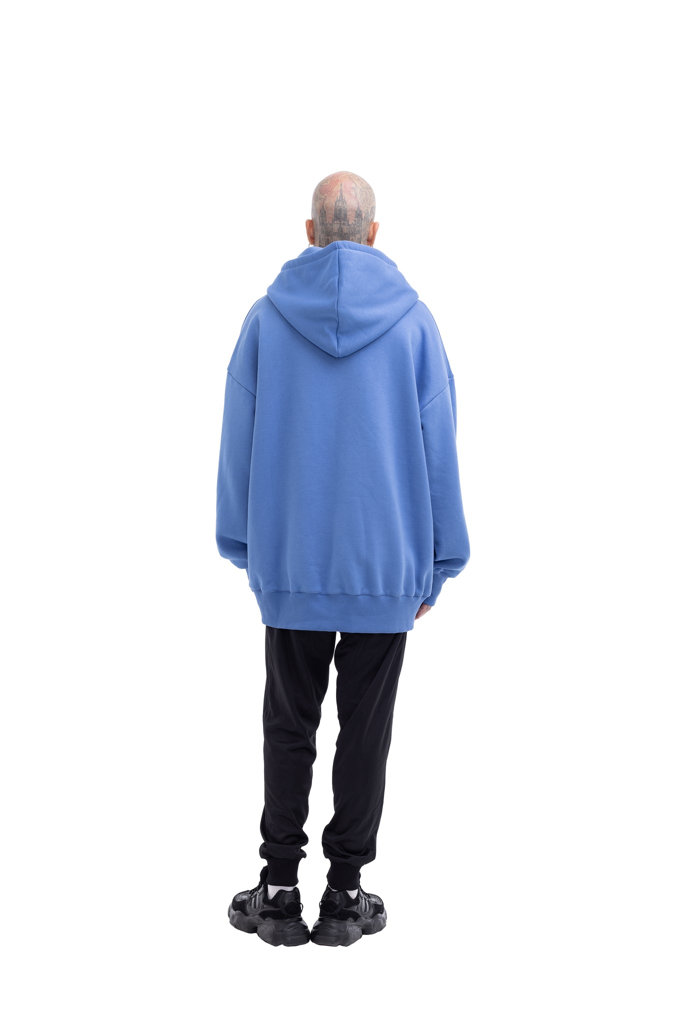 Deep Blue Super Oversized Unisex Hoodie