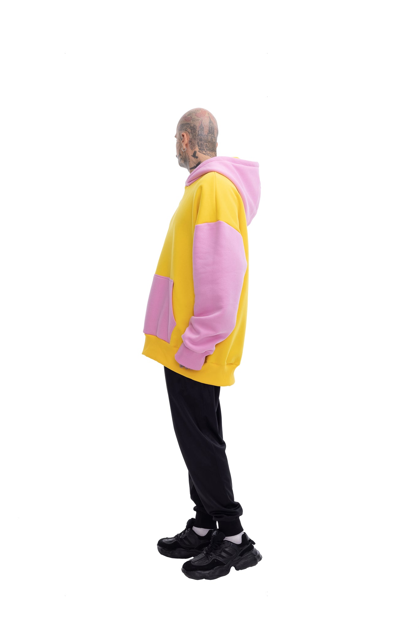 Сolor Block Super Oversized Unisex Hoodie