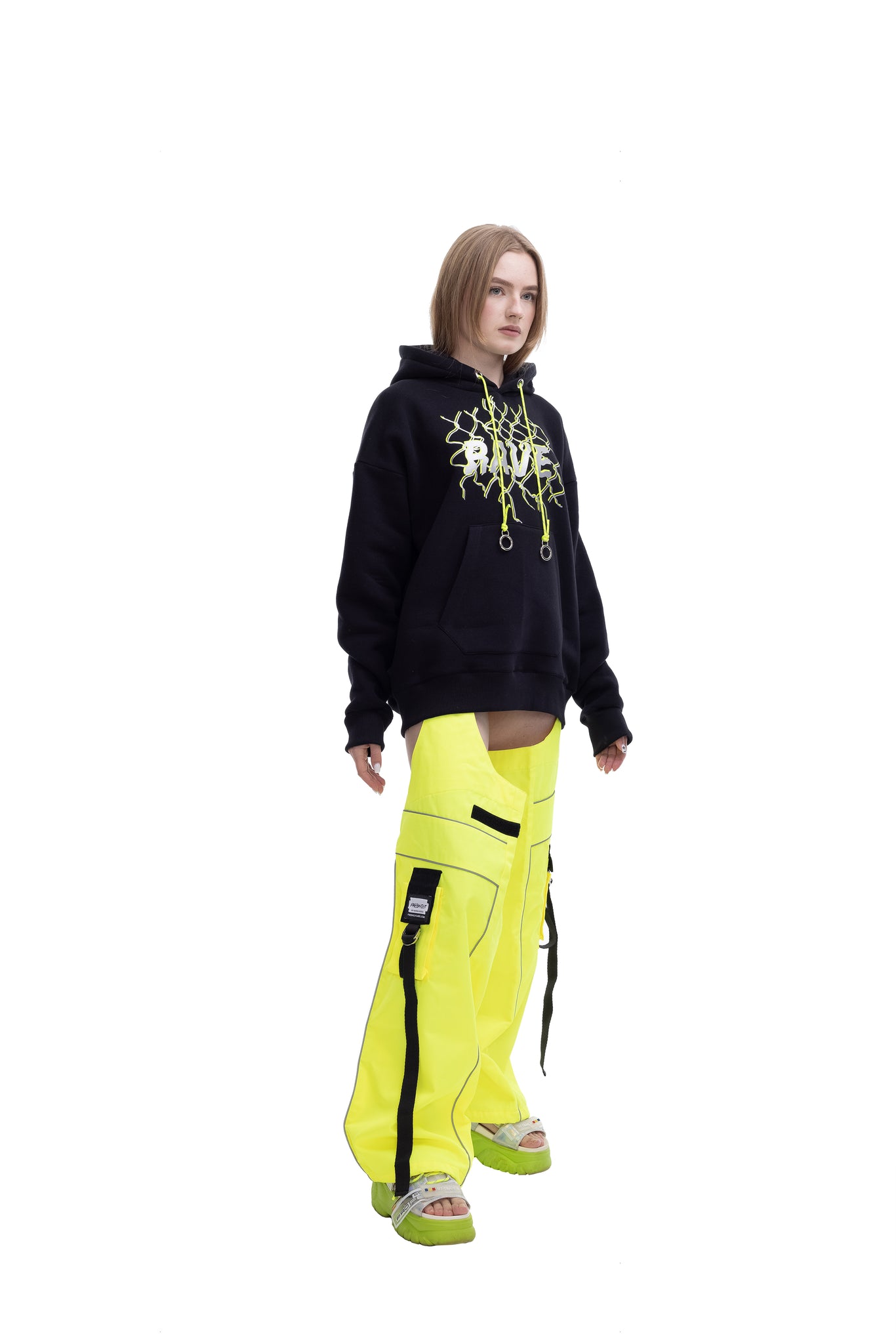 Rave Hoodie with reflective details