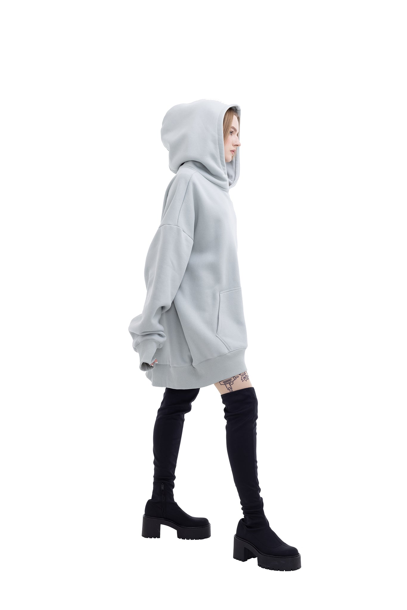 Light Olive Super Oversized Unisex Hoodie