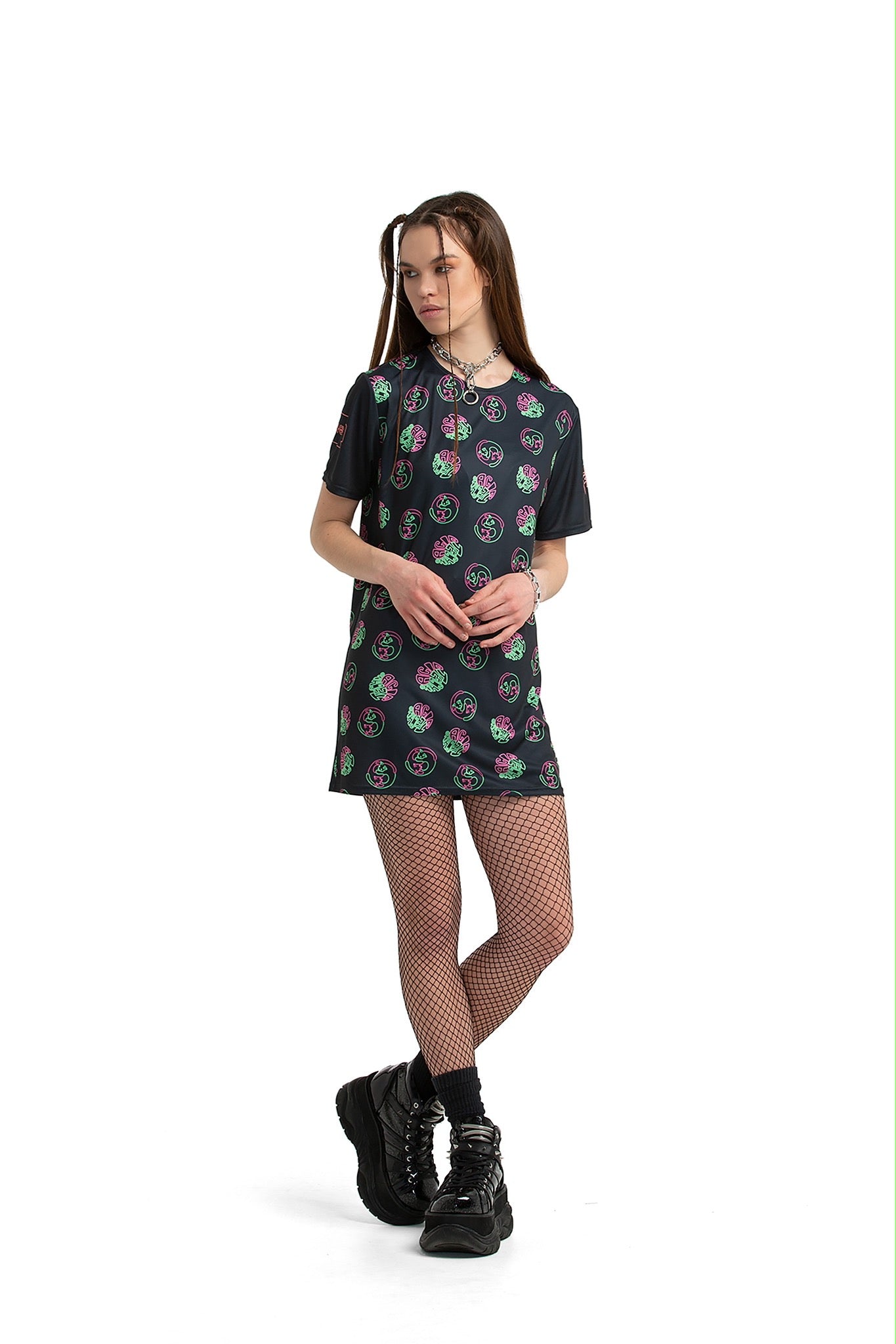 Acid Kittens - oversized T-shirt