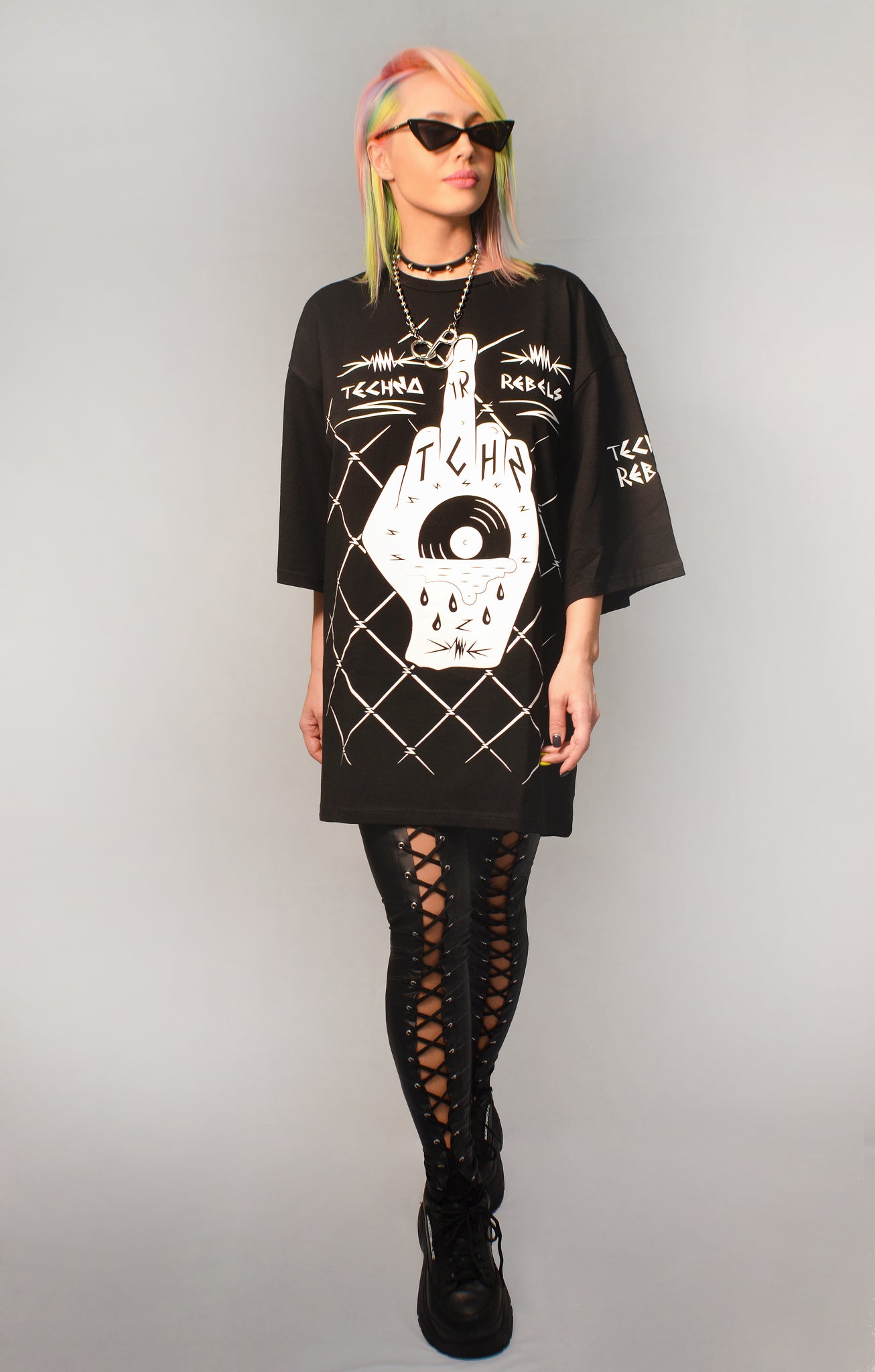 Techno Rebels Oversized Unisex T-shirt