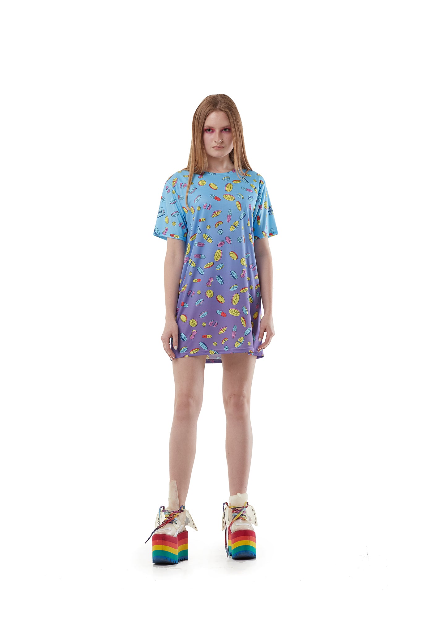 Pills Purple melt - oversized T-shirt