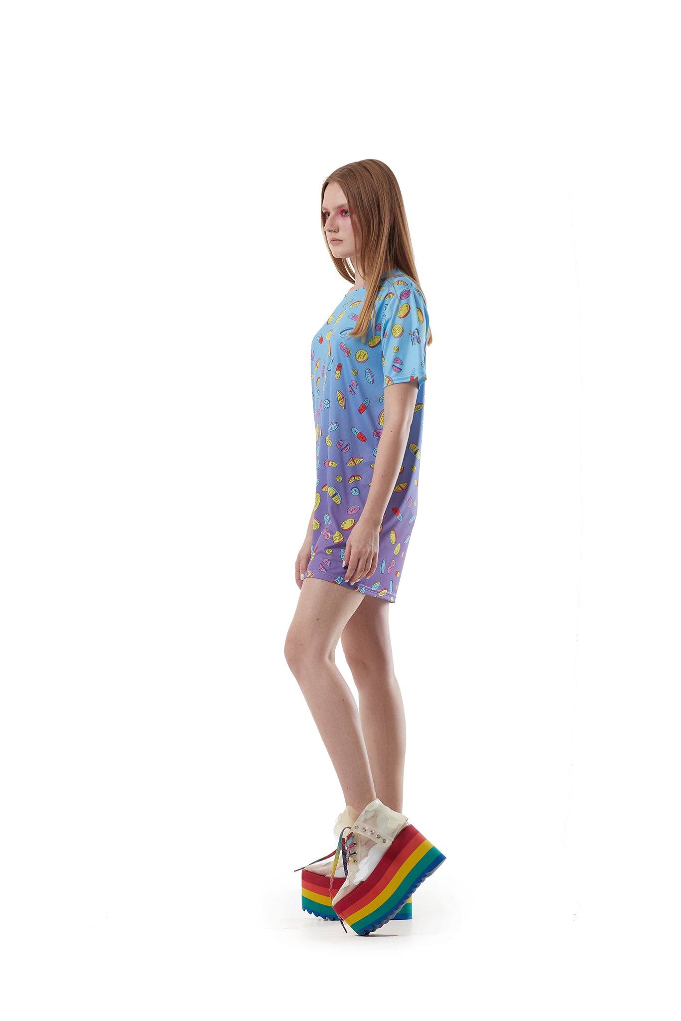 Pills Purple melt - oversized T-shirt