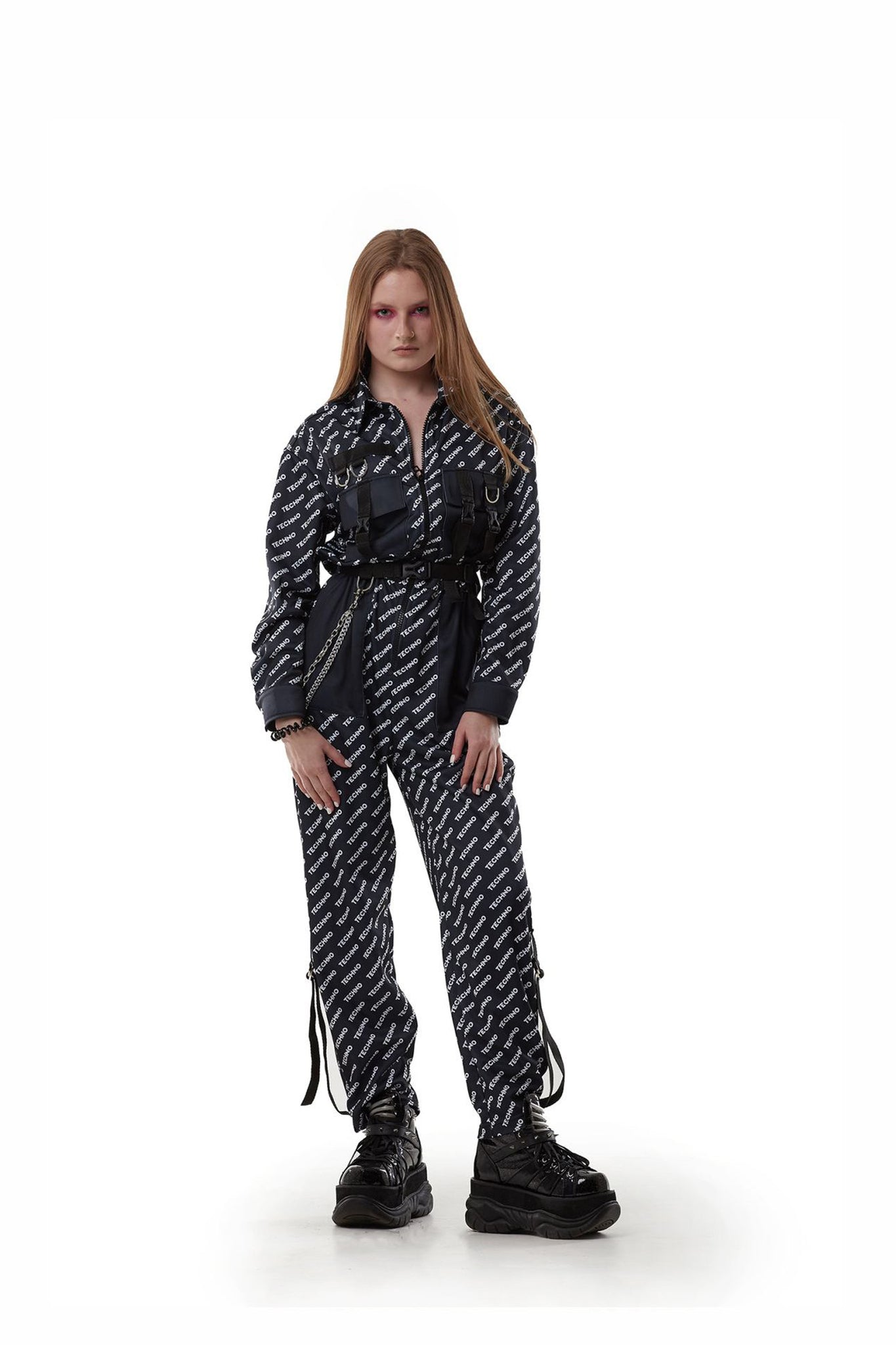 Techno cargo overalls