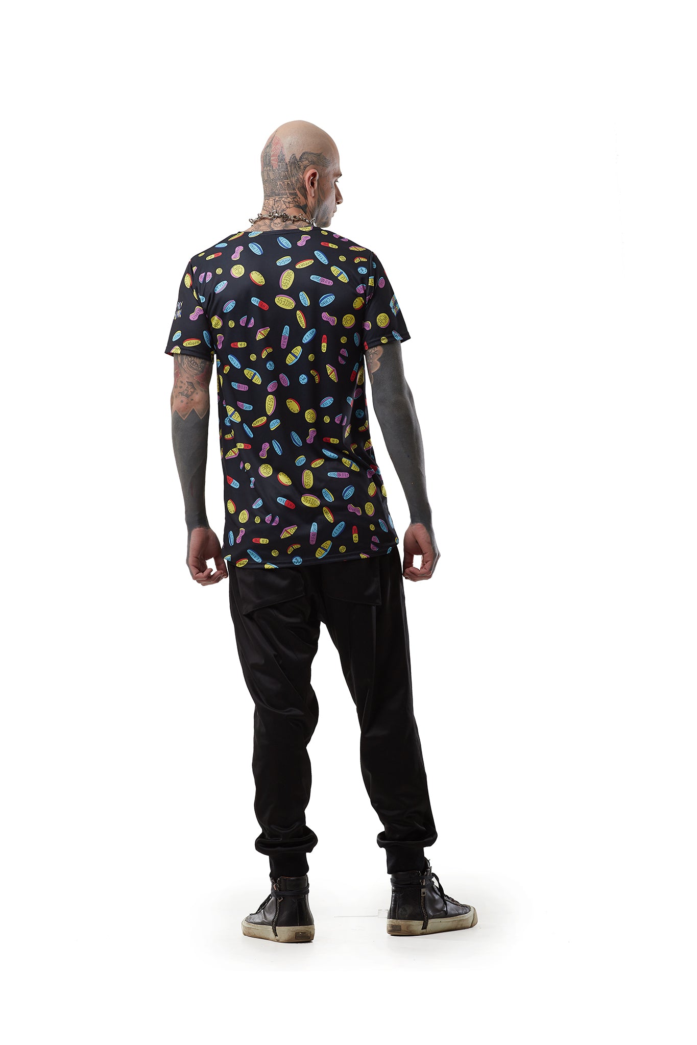 Pills Black - übergroßes T-Shirt