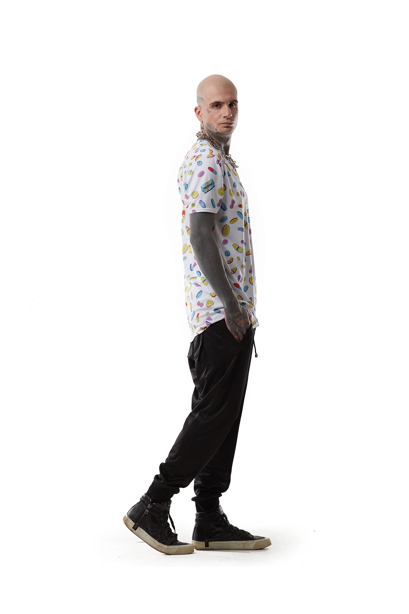 Pills White - oversized T-shirt
