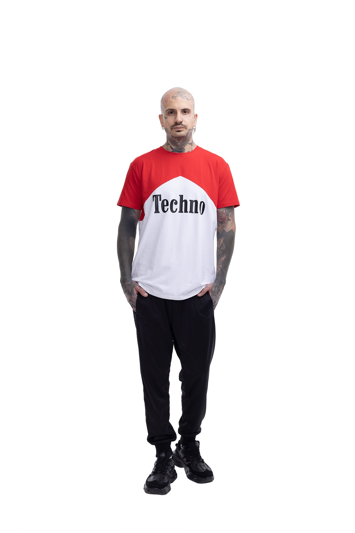 Techno Heals бавовняна футболка унісекс великого розміру 