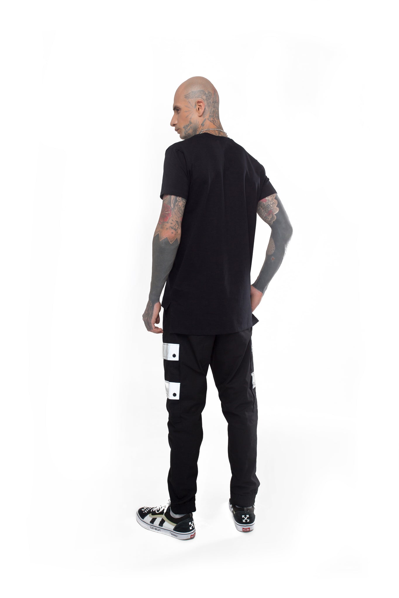 Male Cargo Pants with Reflective Pockets