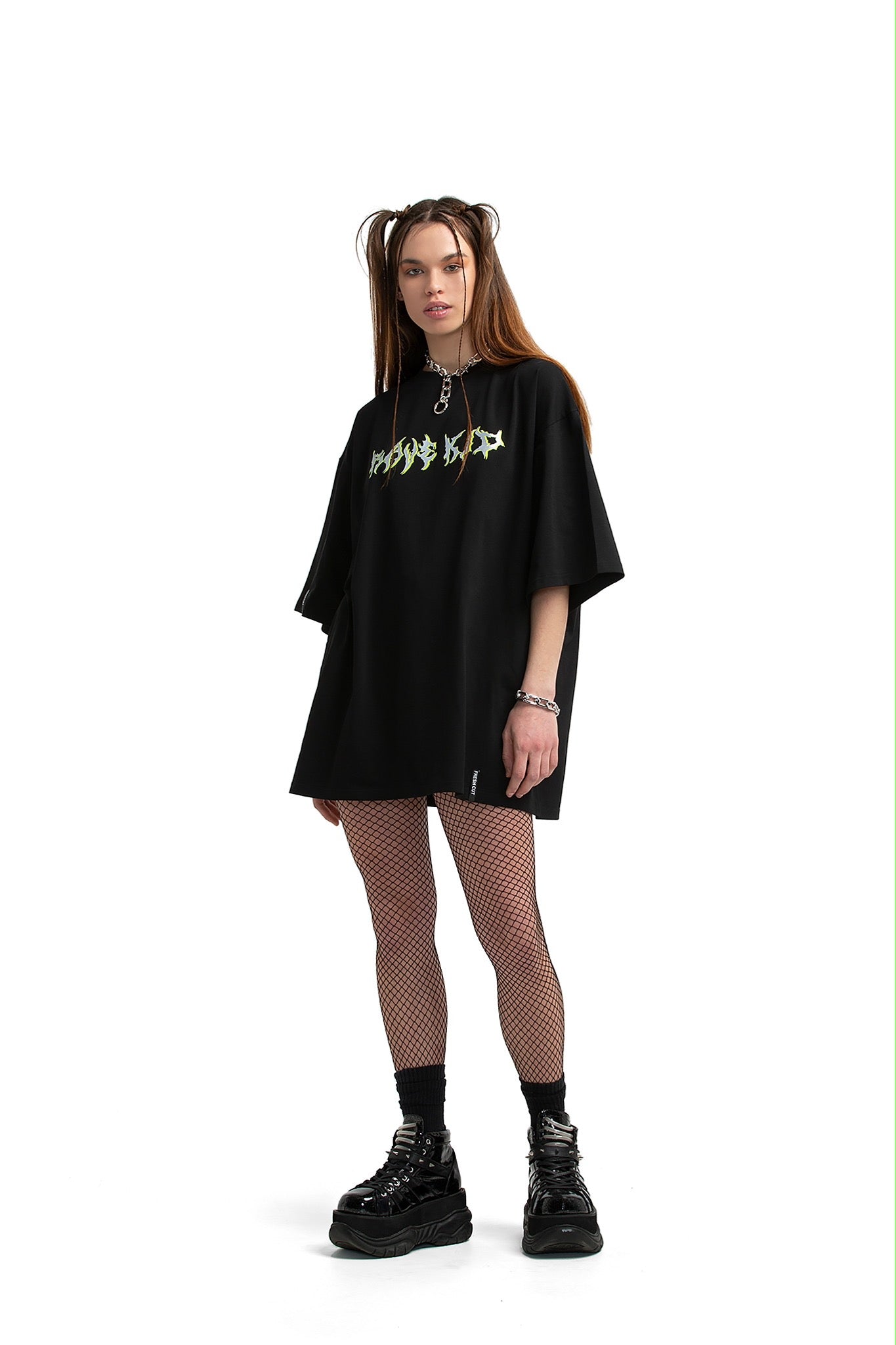 Rave Kid Unisex oversized T-shirt [black]