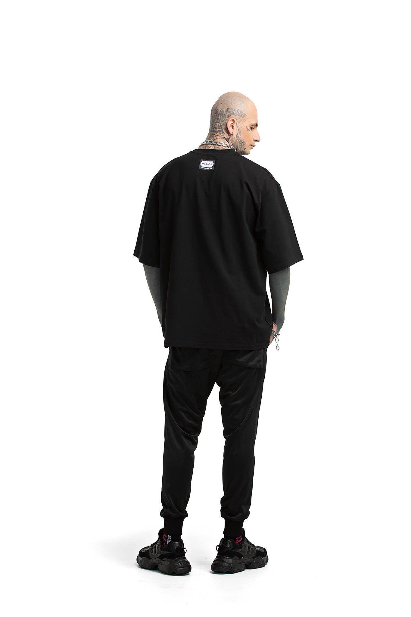 Rave Kid Unisex übergroßes T-Shirt [schwarz]